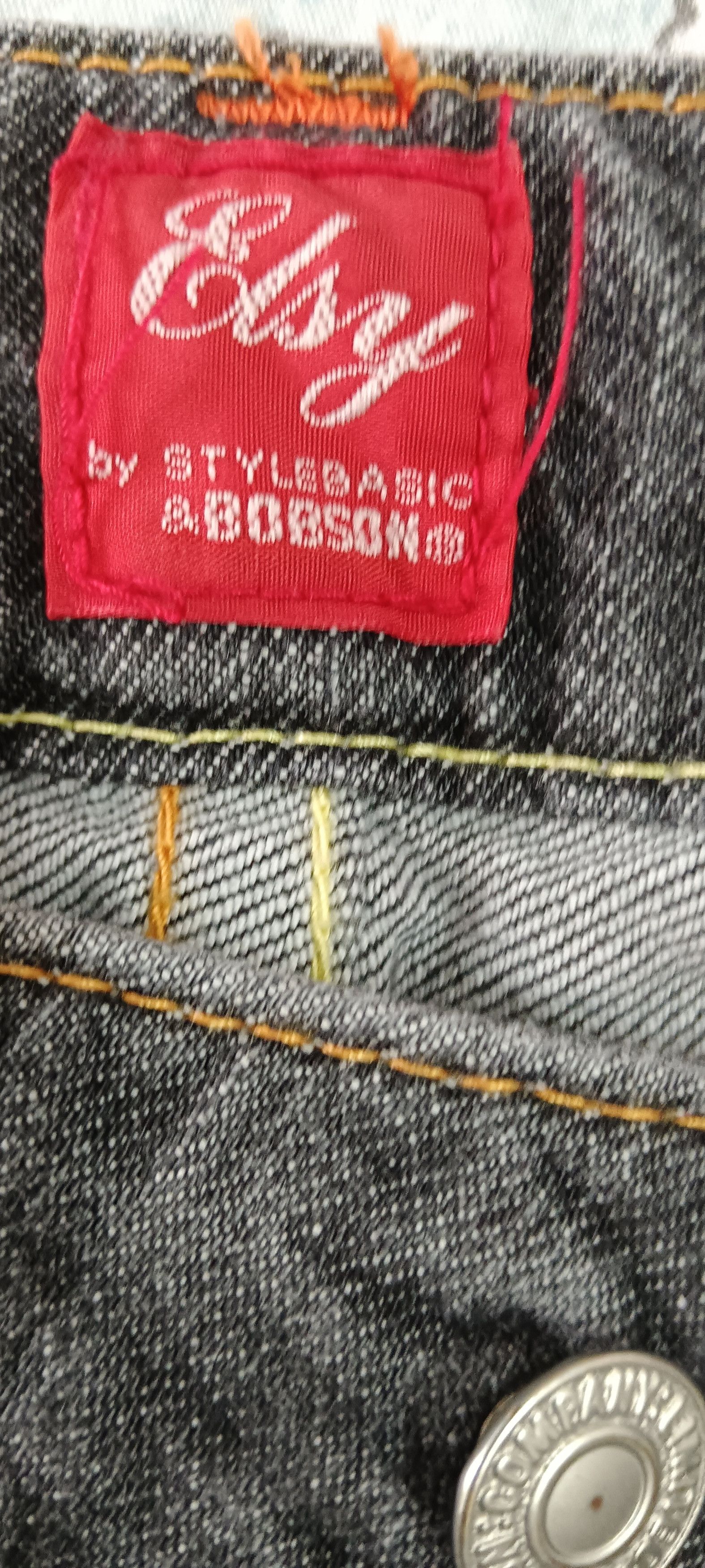 If Six Was Nine Elsy By Stylebasic & Bobson Flared Denim Size 29" - 10 Thumbnail
