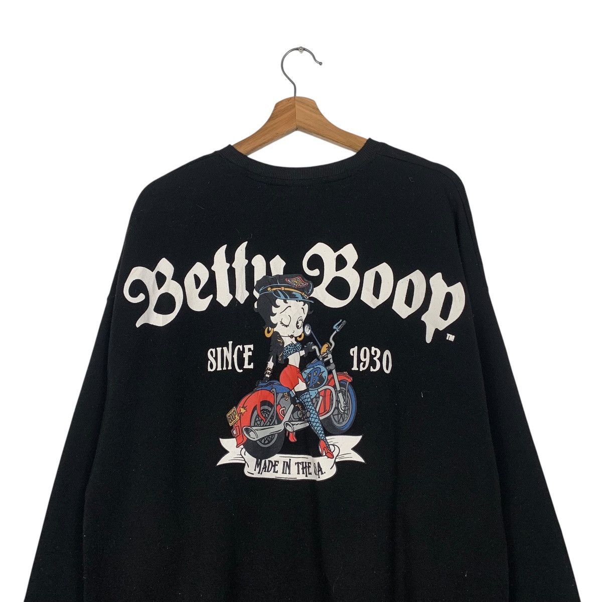 Japanese Brand Betty Boop Big Logo Crewneck Sweatshirt Size US M / EU 48-50 / 2 - 8 Thumbnail