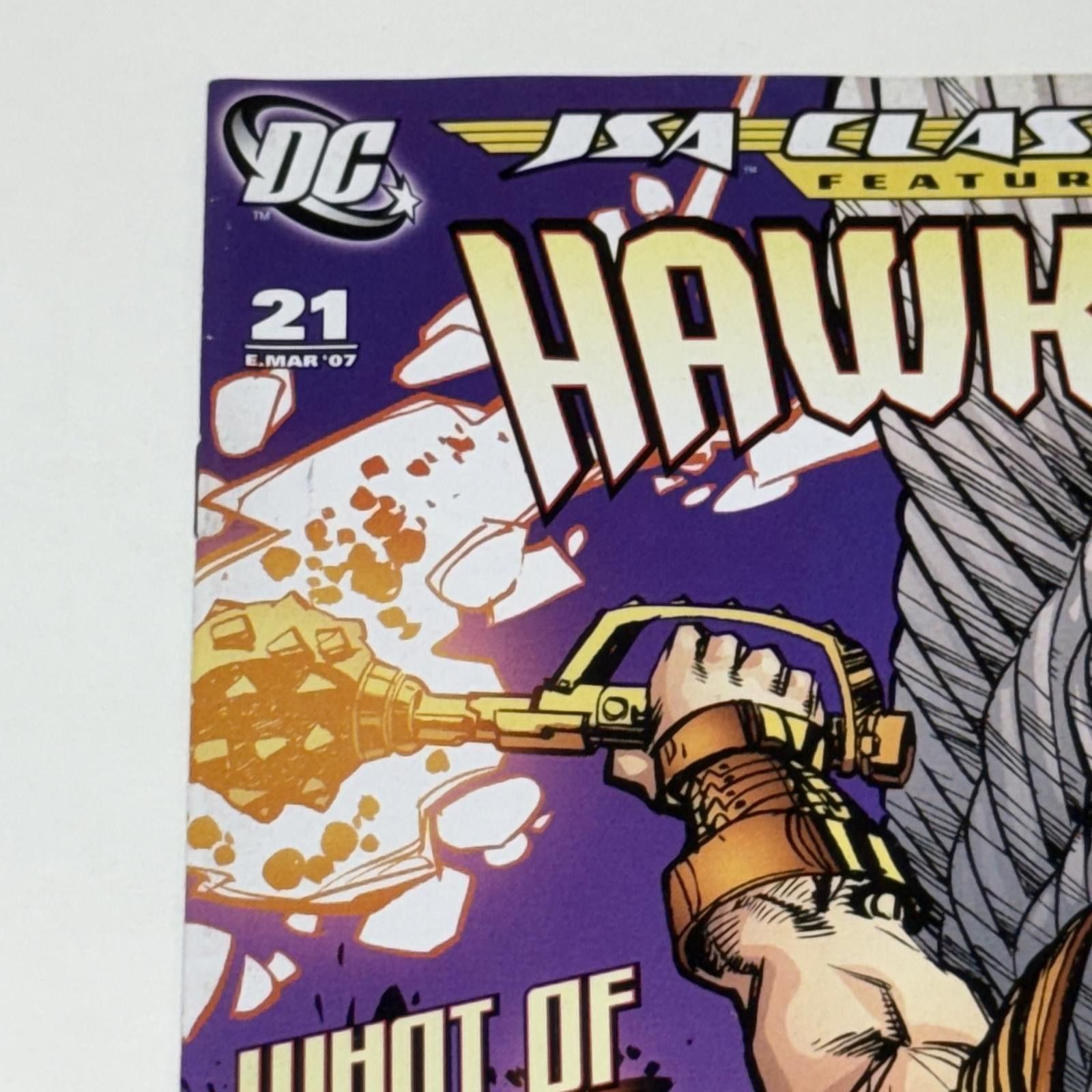 DC Comics JSA Classified #21 Hawkman MAR 2007 DC Comics Size ONE SIZE - 5 Thumbnail