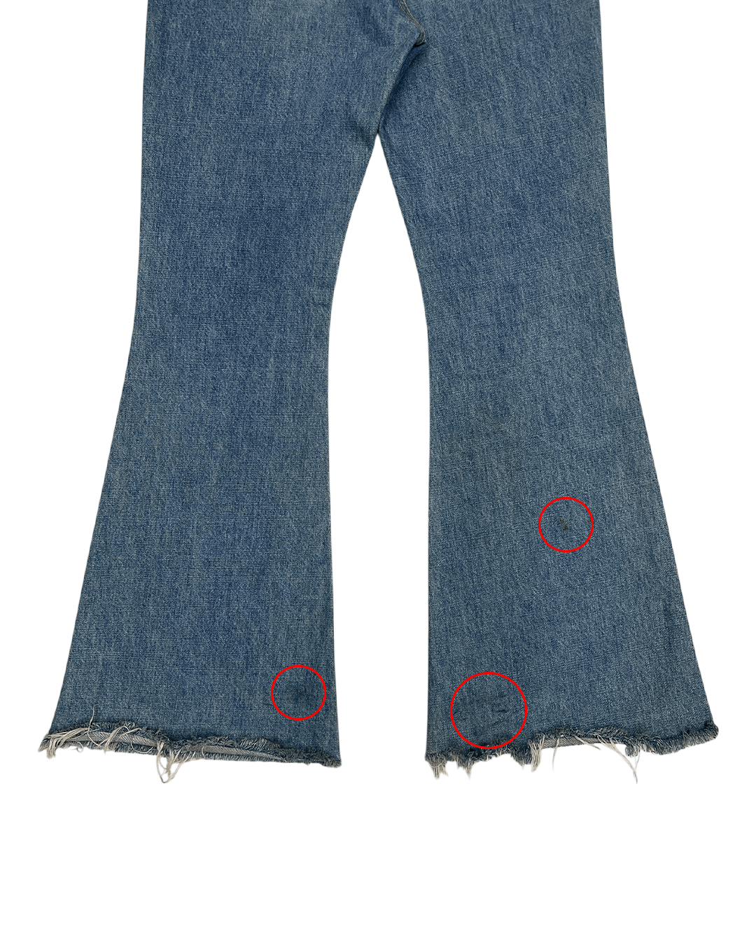 Hysteric Glamour Hysteric Glamour The Super Hys Printed Bootcut Denim Pants Size US 32 / EU 48 - 8 Thumbnail