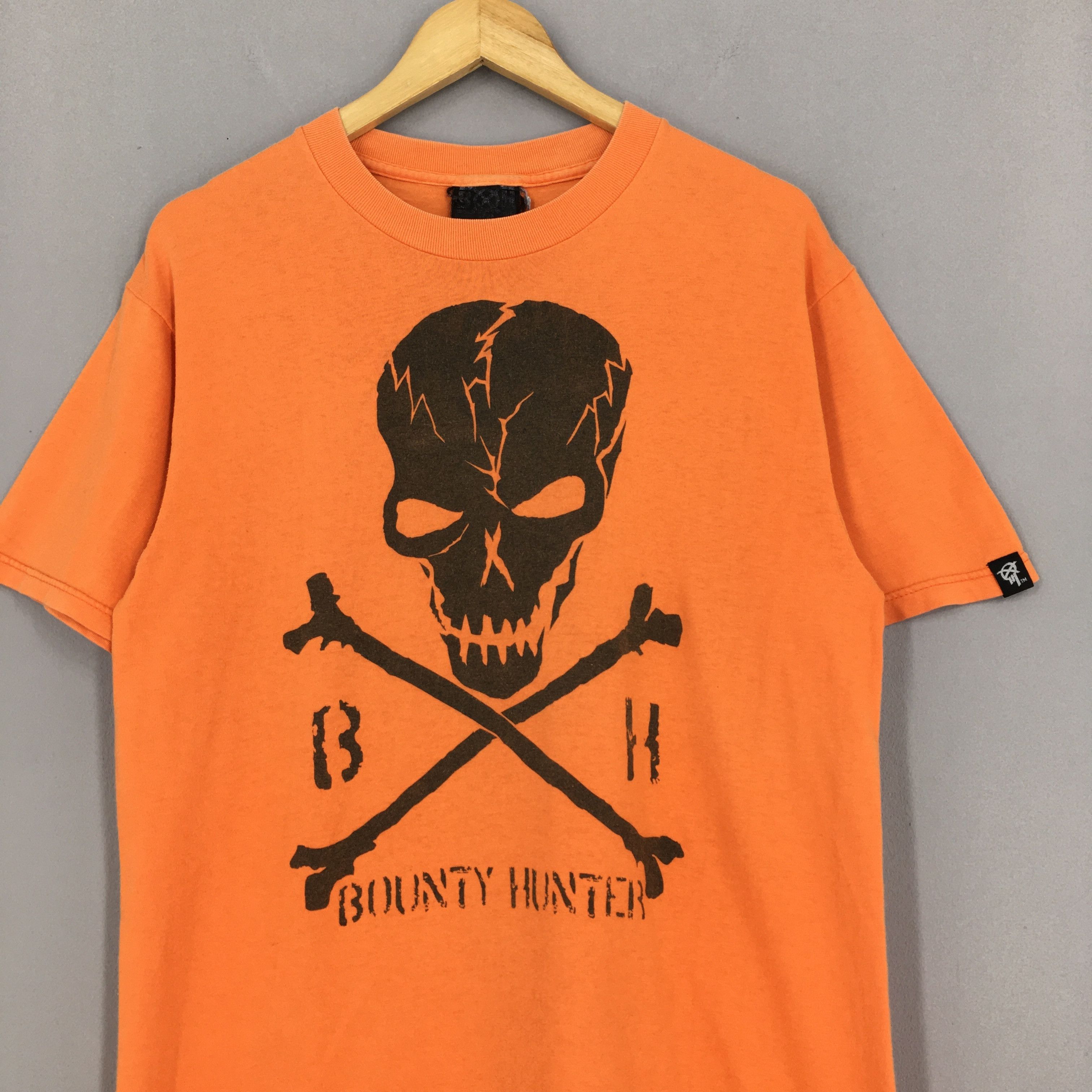 Number (N)ine Vintage Bounty Hunter Japan Skull Bones Tshirt Medium Size US M / EU 48-50 / 2 - 2 Thumbnail