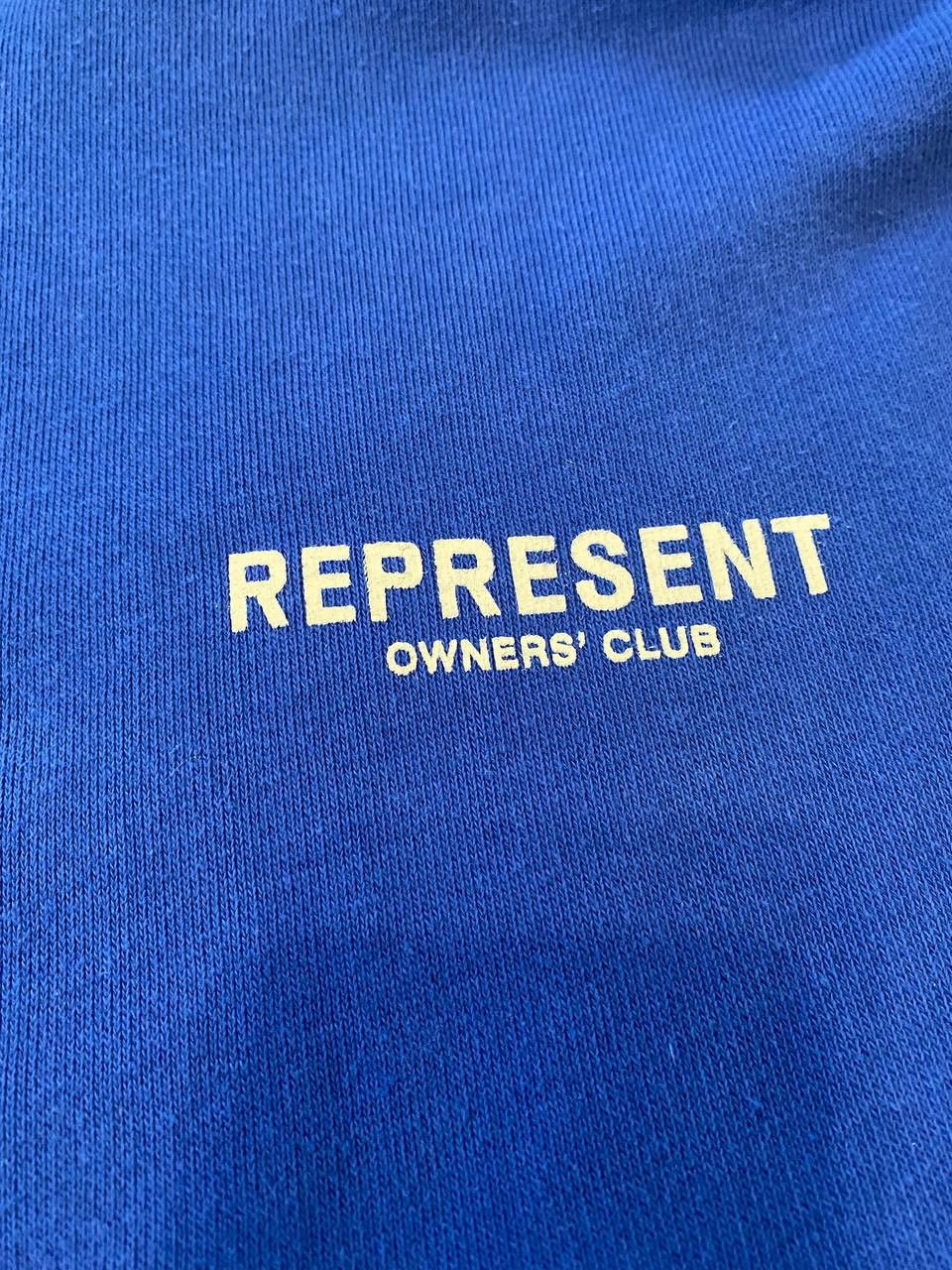 Represent Clo. Represent Owner Club Blue oversize Hoodie men’s X-Large Size US XL / EU 56 / 4 - 3 Thumbnail