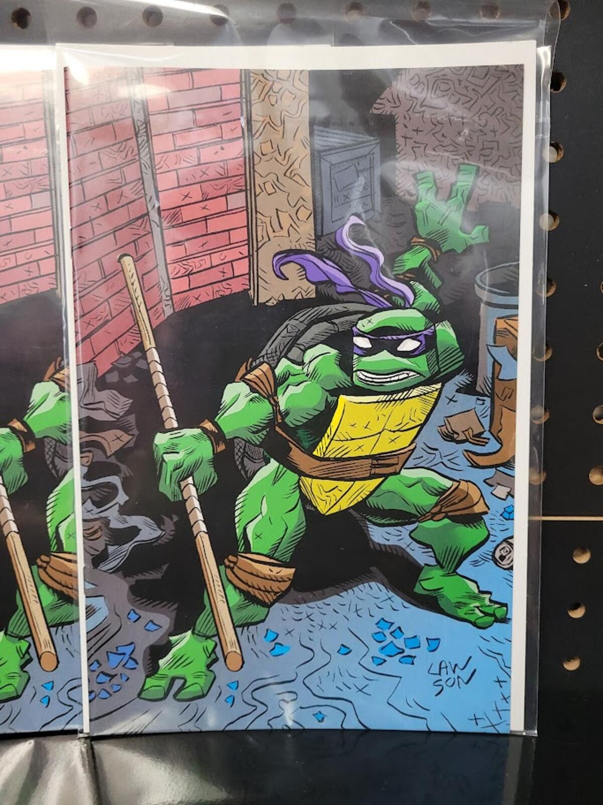 Other 9 Copie Lot TMNT #143 Jim Lawson Virgin NM - Limited to 777 Size ONE SIZE - 2 Thumbnail
