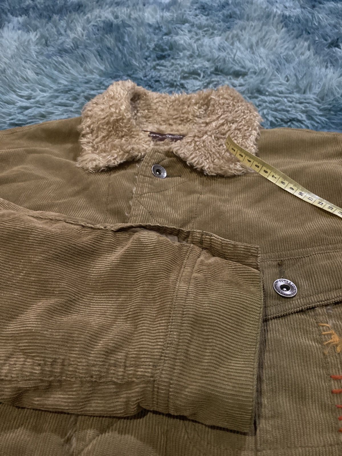 Vintage Town & Country Sunny Surf Edition Corduroy Sherpa Jacket Size US L / EU 52-54 / 3 - 4 Thumbnail