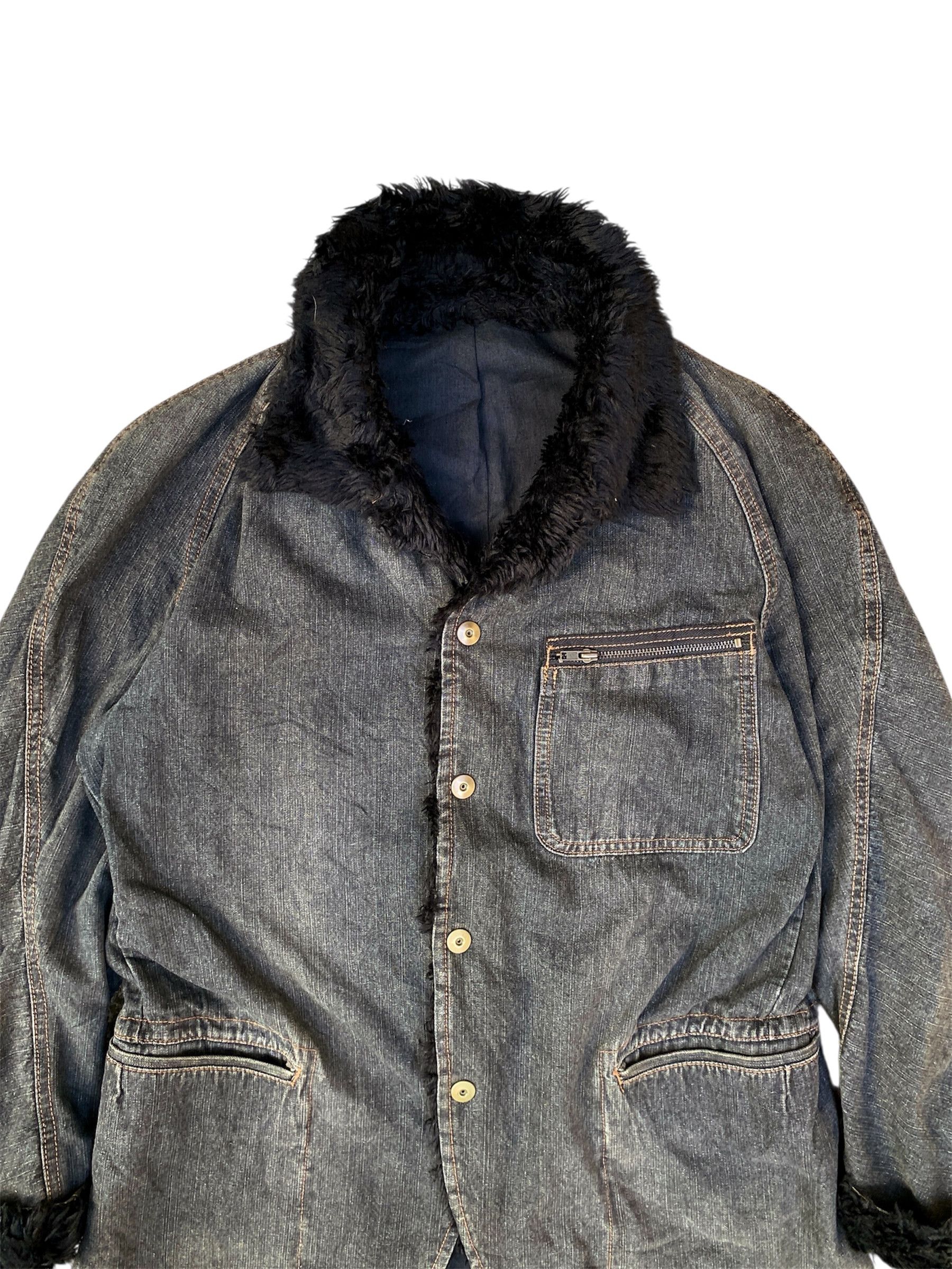 Hysteric Glamour × If Six Was Nine Yohji Yamamoto Maison Margiela Opium Style Fur Jacket Jacket Size US L / EU 52-54 / 3 - 3 Thumbnail