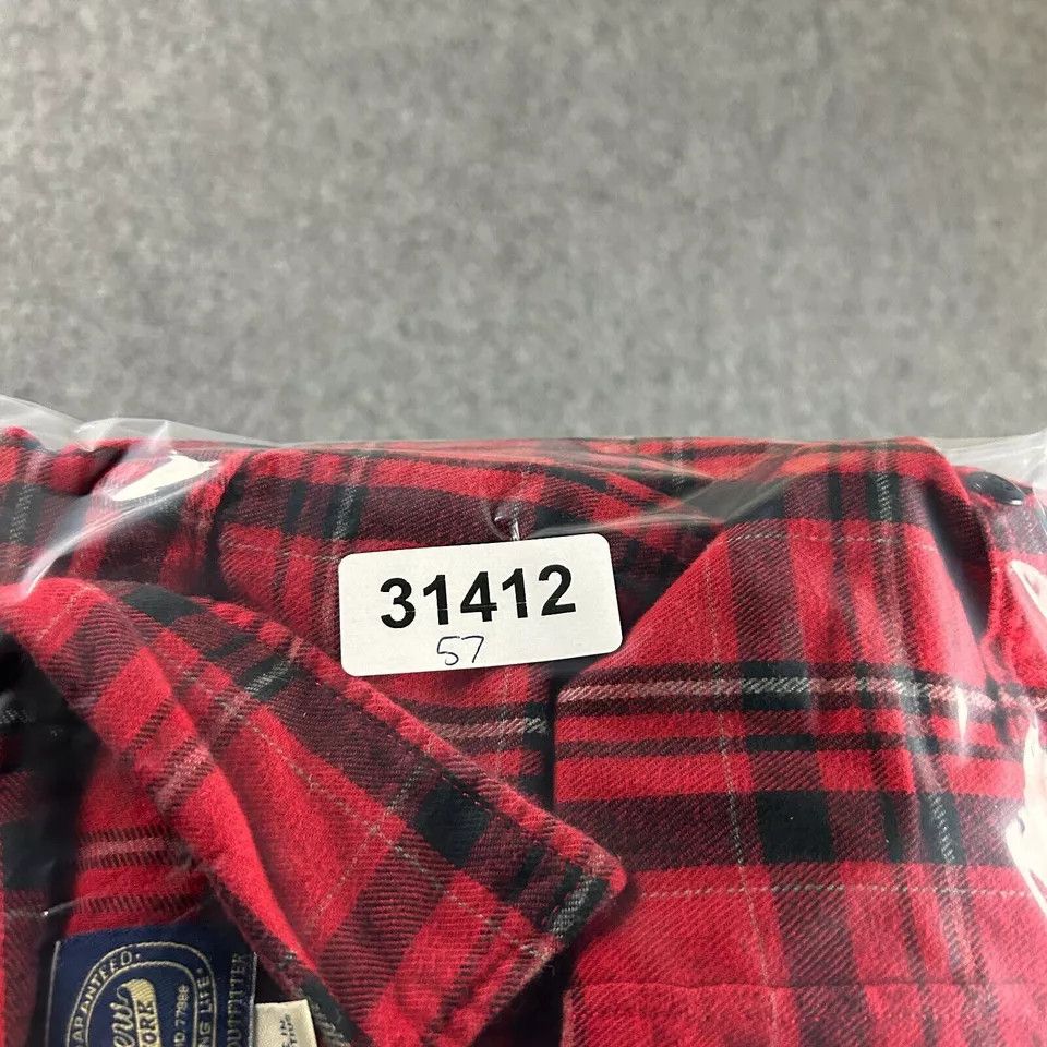 J.Crew J Crew Flannel Shirt Men Large Plaid Button Up Double Pocket Size US L / EU 52-54 / 3 - 7 Thumbnail