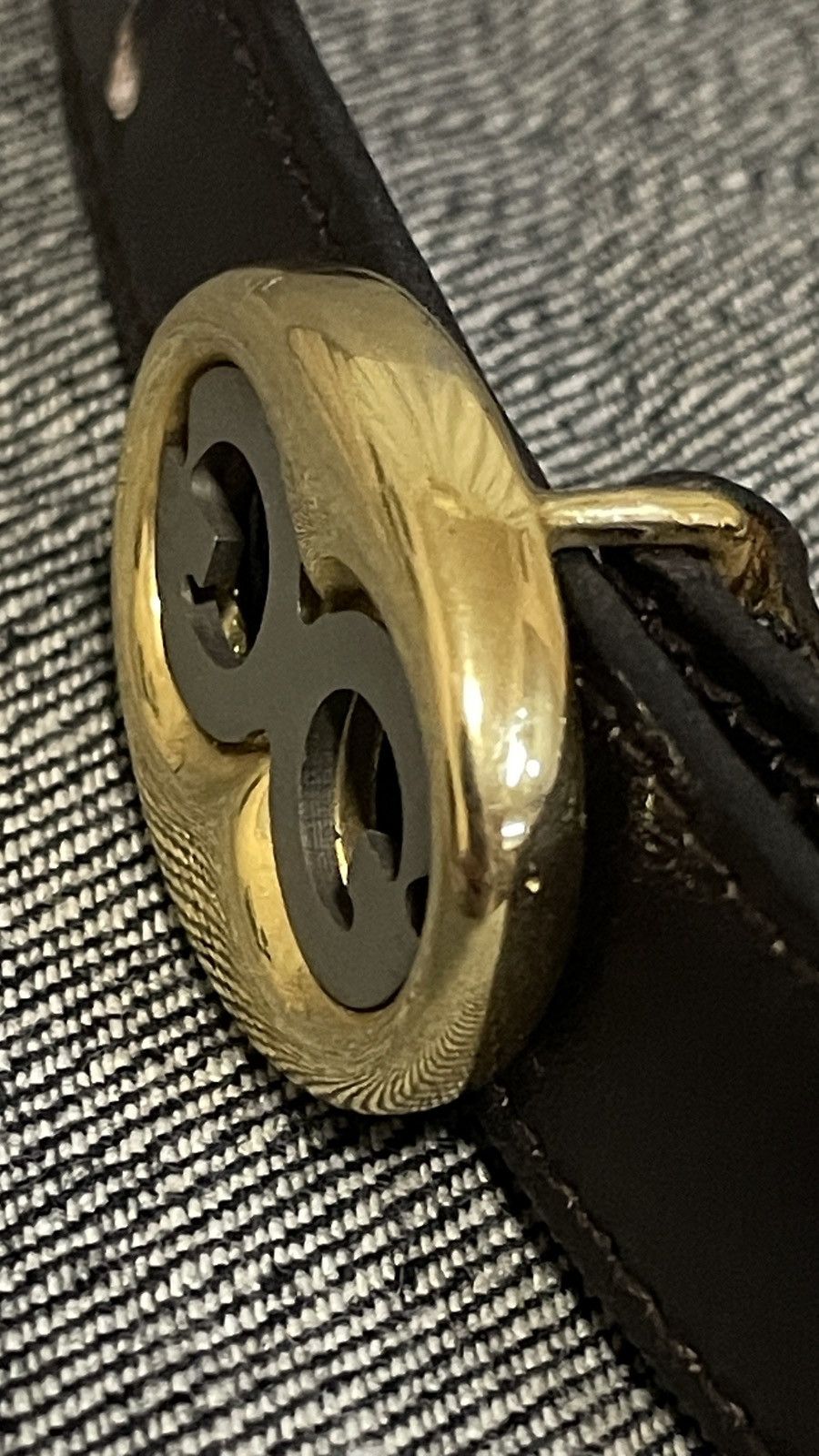 Designer Gucci Leather Vintage Size ONE SIZE - 23 Thumbnail