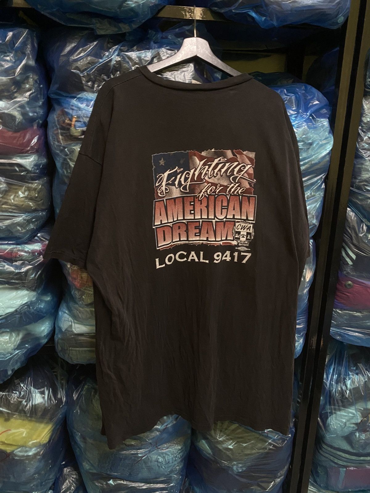 Vintage VINTAGE Y2K FIGHTING FOR AMERICAN DREAM Size US XXL / EU 58 / 5 - 5 Thumbnail
