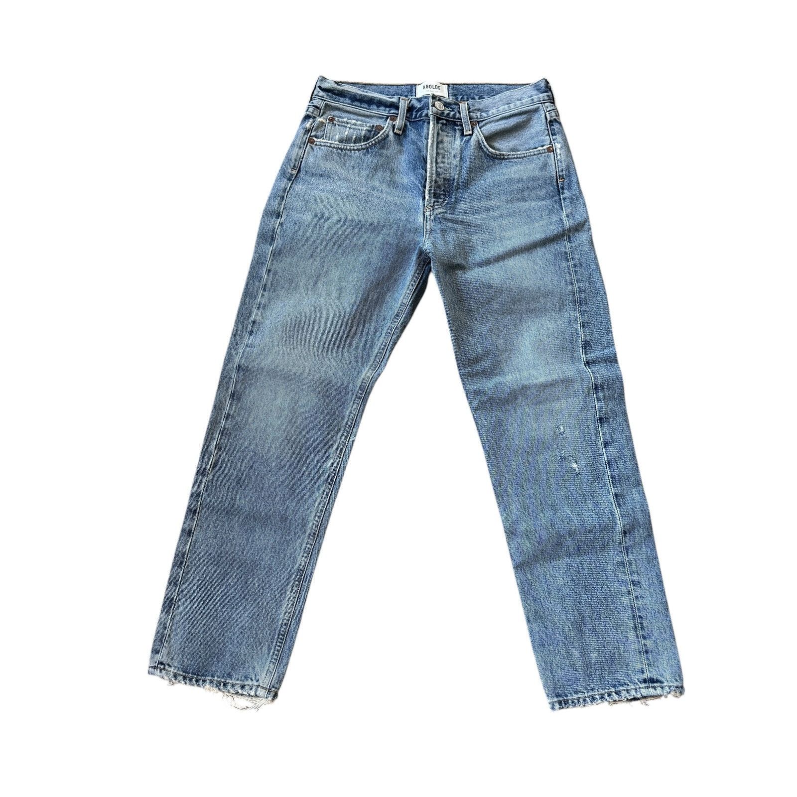 Agolde AGOLDE Parker Low Slung Vintage Straight Façade Wash Size 25" / US 0 / IT 36 - 2 Thumbnail