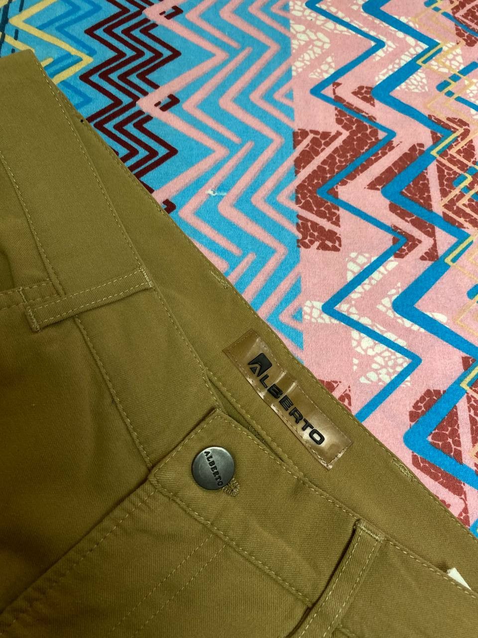 Alberto × Vintage Alberto Modern Fit Chino Jeans Size US 34 / EU 50 - 8 Thumbnail