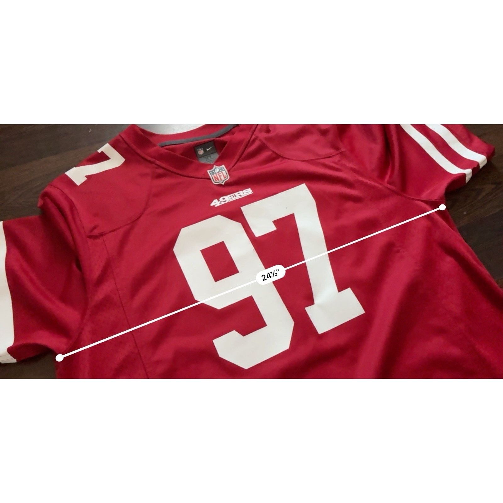 Nike Nike San Francisco 49ers 2021 Bosa Men’s Game Jersey Sz XL Size US XL / EU 56 / 4 - 8 Thumbnail