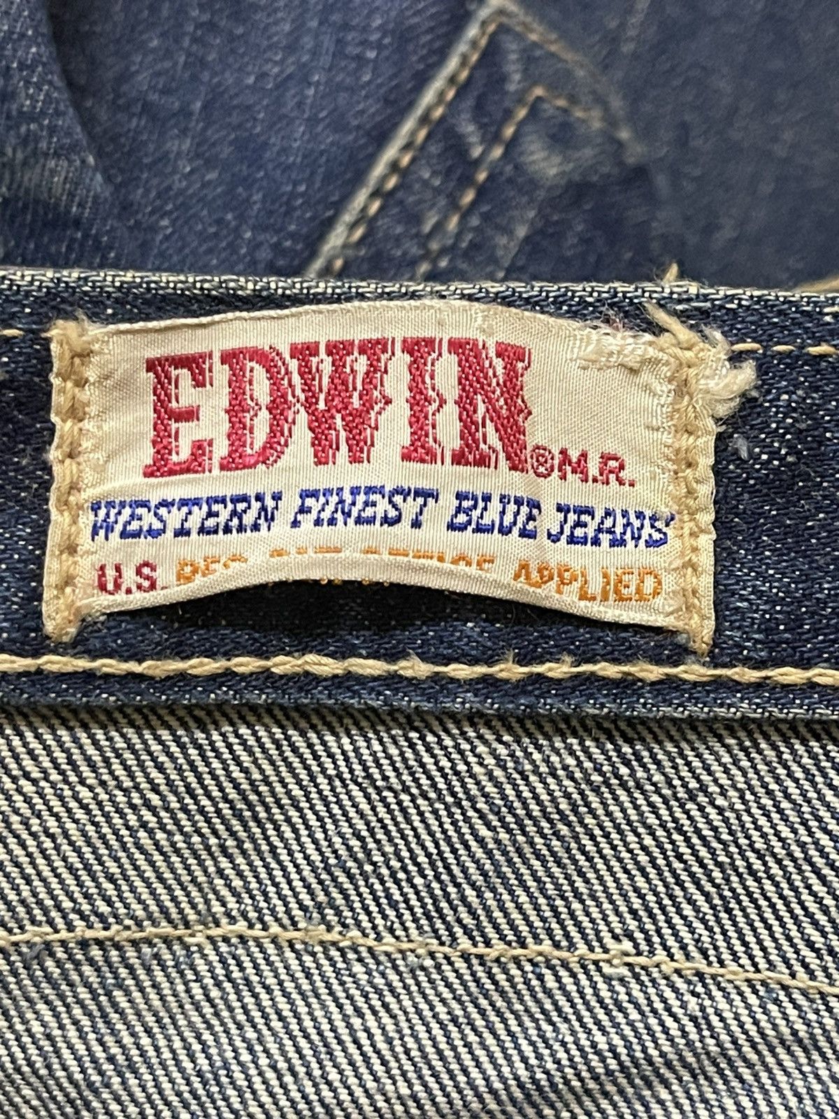 Edwin Vintage 70s Edwin 359 Bush Pants Spiral Bootcut Bell Bottom Size US 31 - 10 Thumbnail