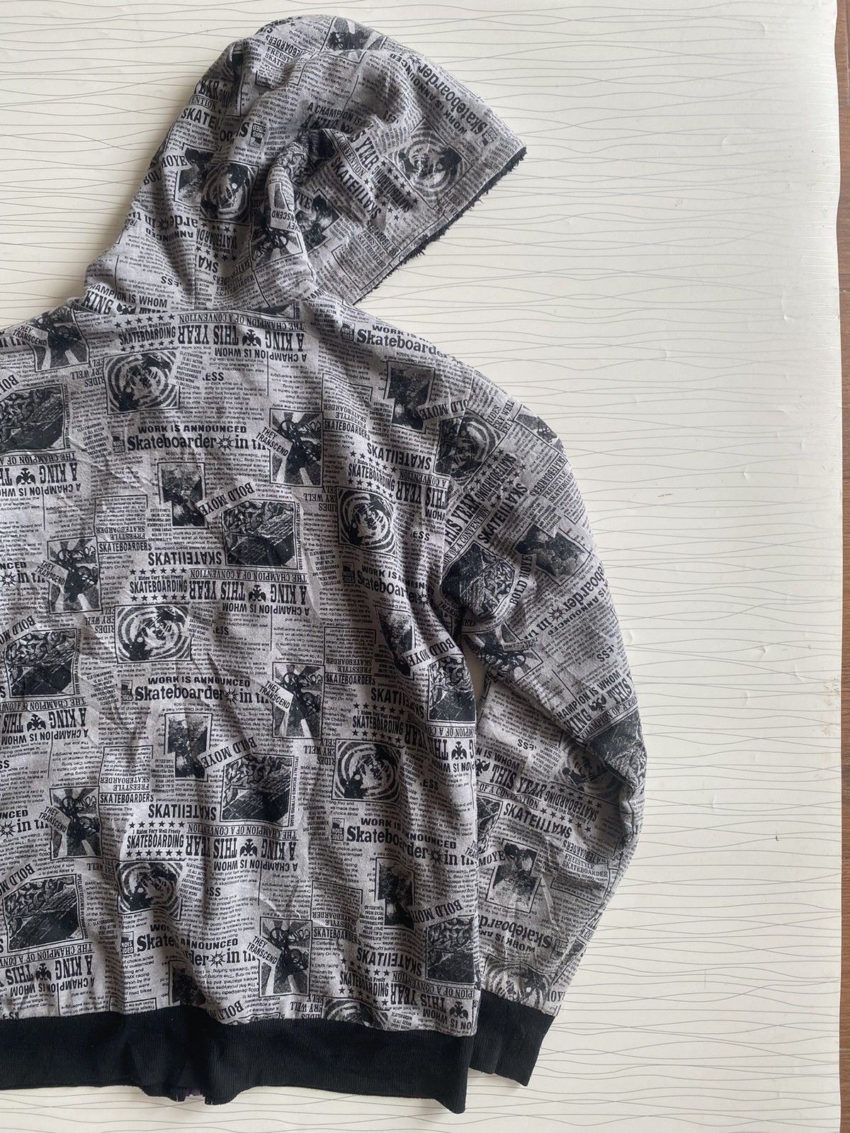 If Six Was Nine × Japanese Brand Japanese Begum Aop Fleece Hooded Zip Size US M / EU 48-50 / 2 - 8 Thumbnail