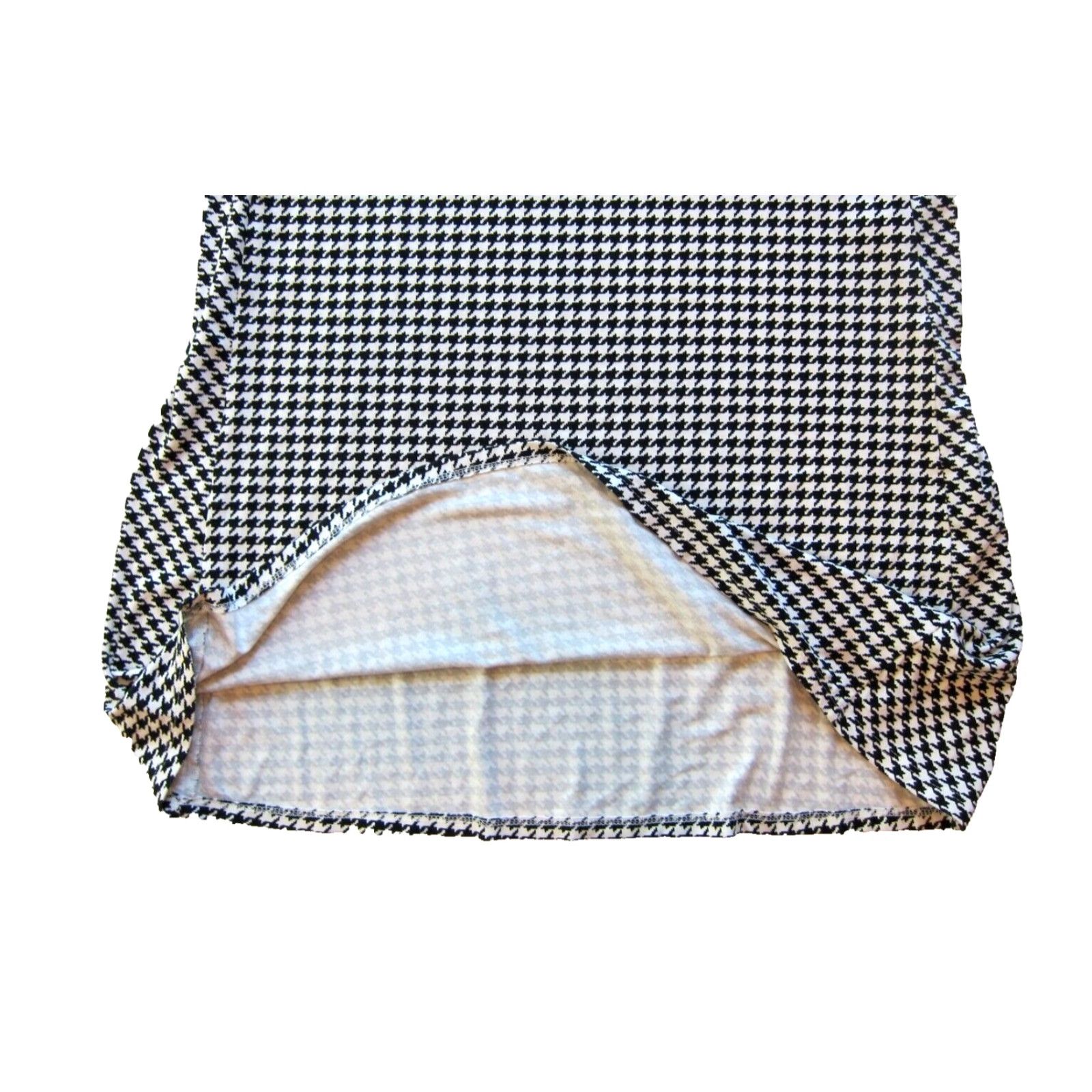 J. Jill J.Jill Wearever Black White Plaid Jersey Stretch 3/4 Sleeve Tunic Shift Dress PS Size S / US 4 / IT 40 - 5 Thumbnail
