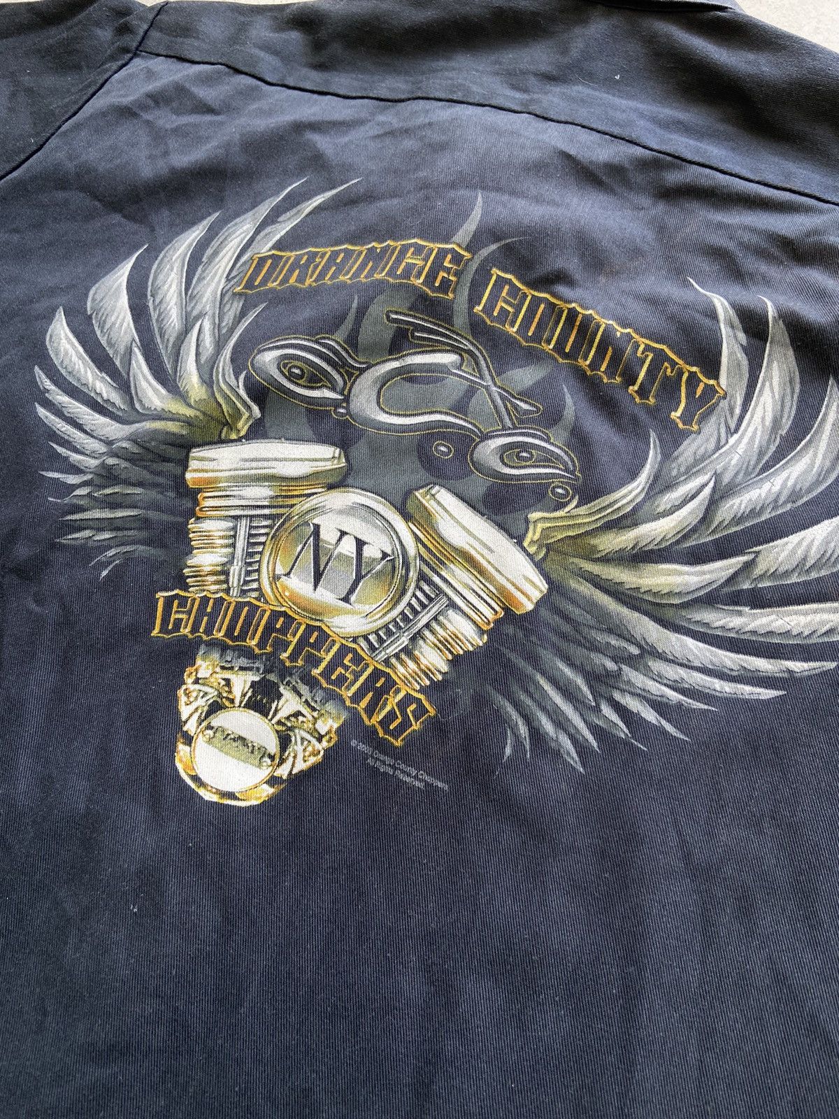 Vintage × West Coast Choppers OCC Orange County Choppers 2003 Vintage motorcycle shirt Size US M / EU 48-50 / 2 - 3 Thumbnail