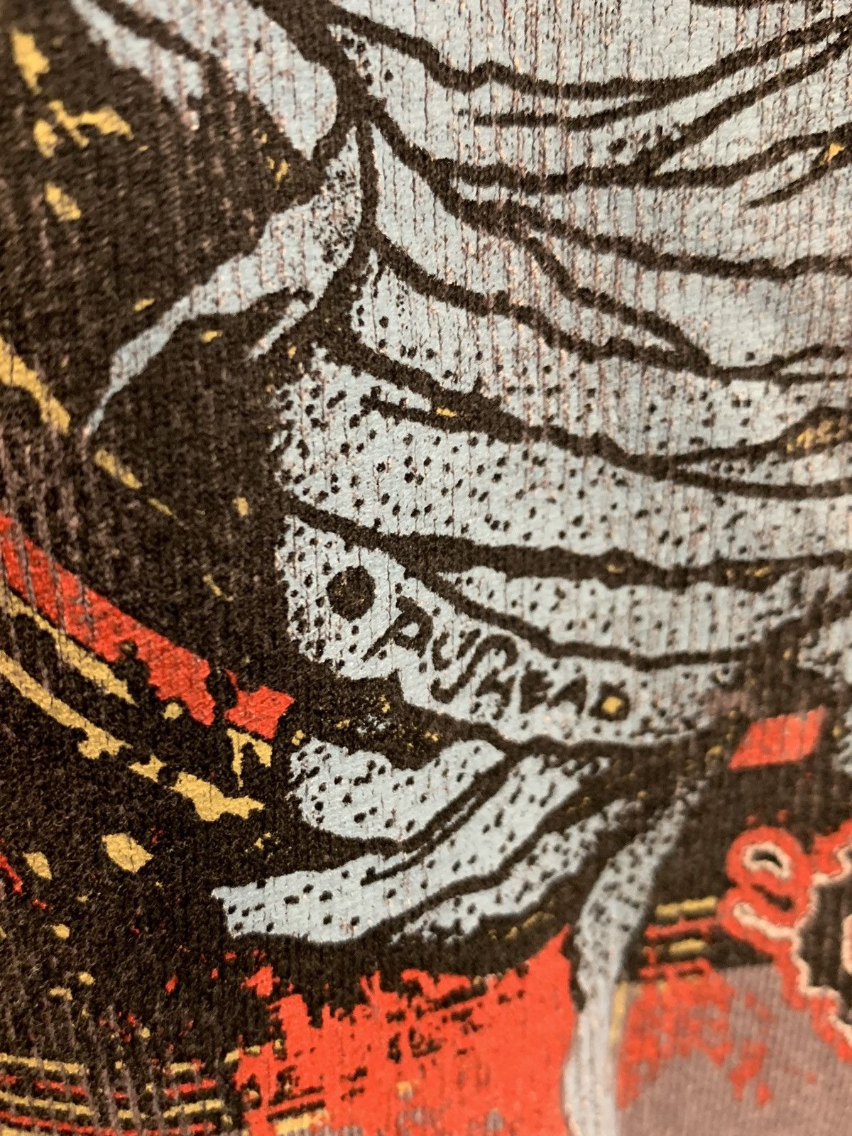 Band Tees *RARE* Metallica x Pushead One Art Band Music T-Shirt - XL Size US XL / EU 56 / 4 - 3 Thumbnail