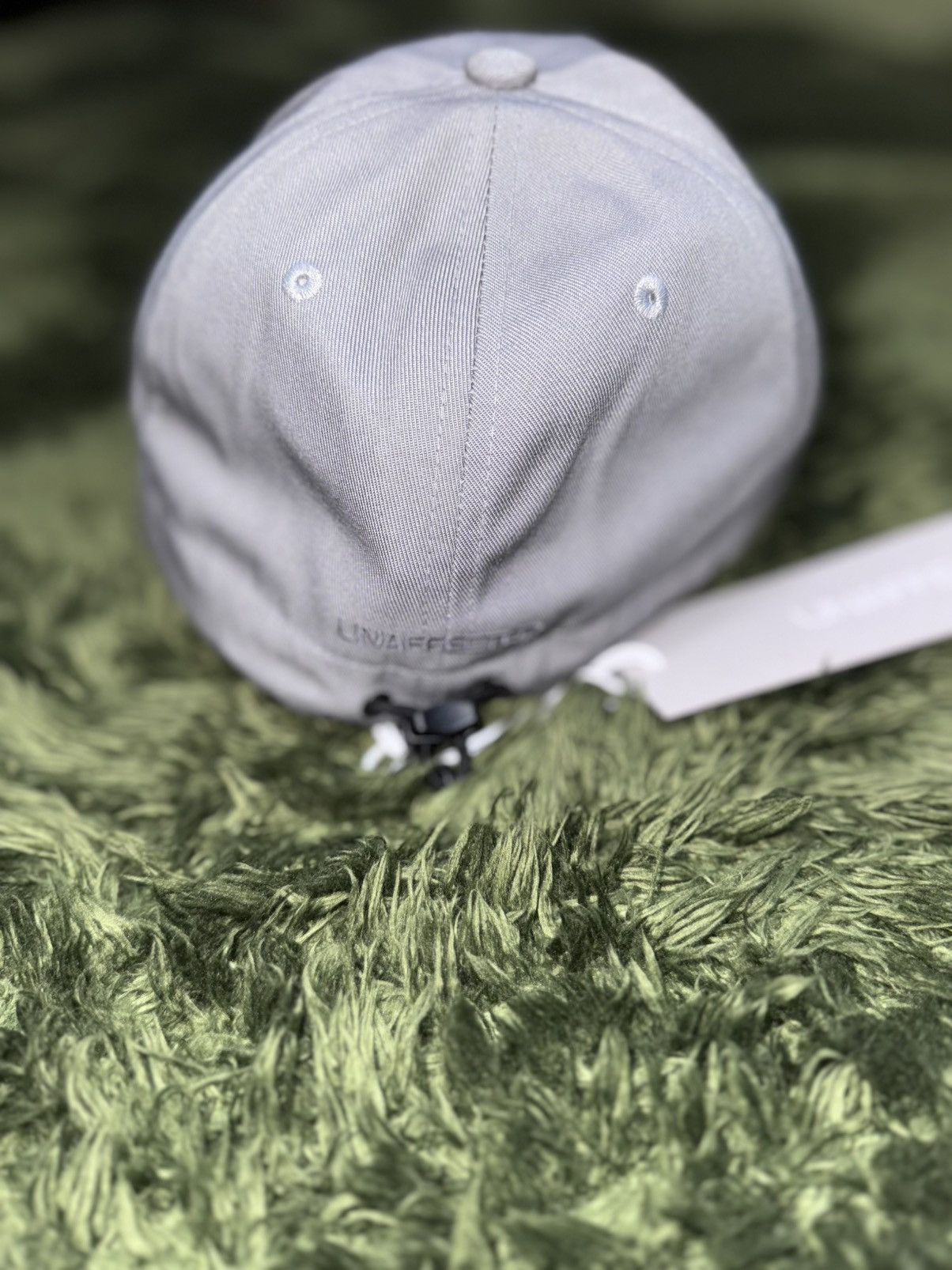 EASTLOGUE × Japanese Brand [M] unaffected symbol embroidery logo string cap gray Size ONE SIZE - 3 Thumbnail