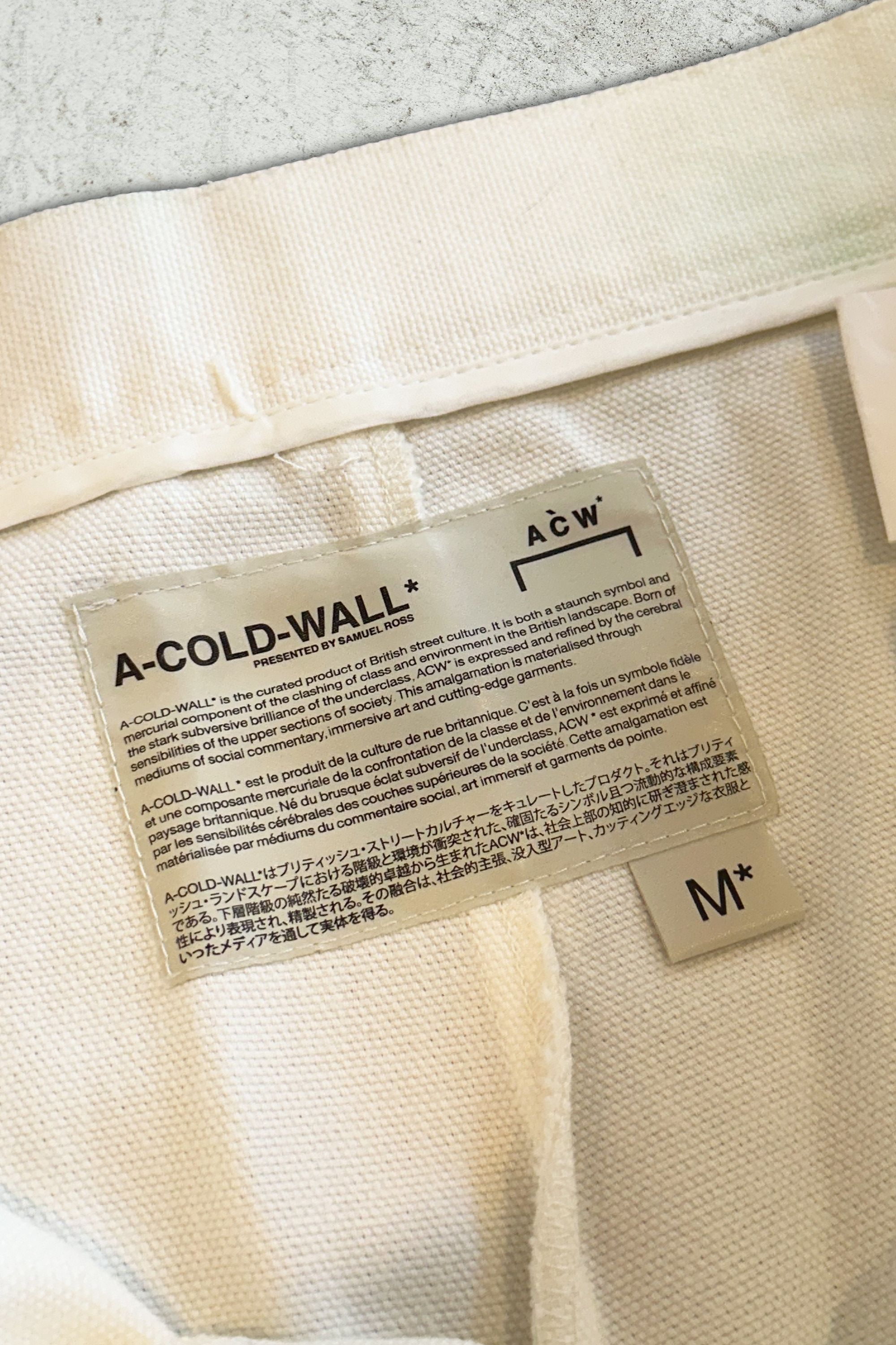 A-COLD-WALL* Arsham X ACW Studio Uniform Sprayed Pant (RARE) Size US 32 / EU 48 - 3 Thumbnail