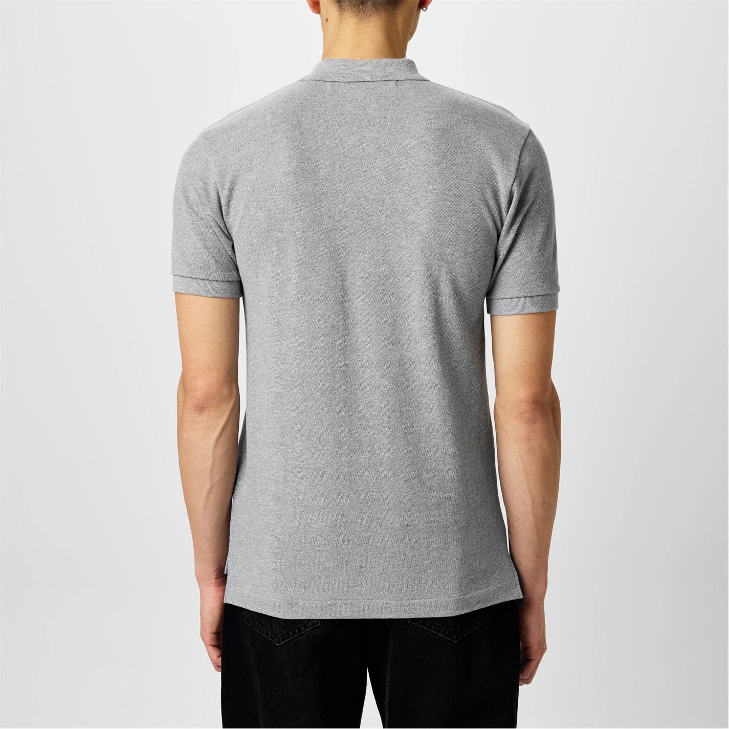Comme des Garcons PLAY o1g2r1mq0426 Space Heart Polo Shirt in Grey Size US S / EU 44-46 / 1 - 4 Thumbnail