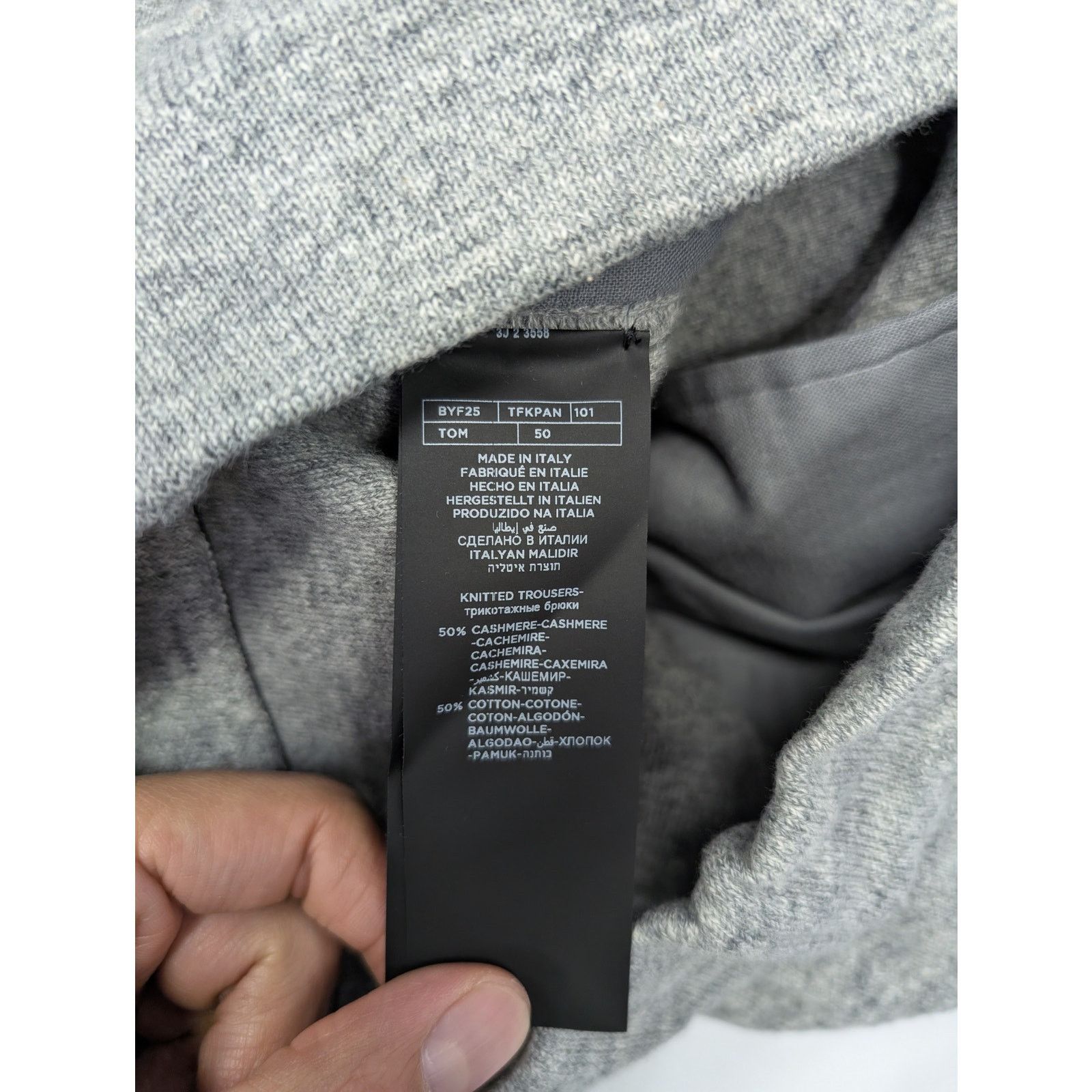Tom Ford o1rshd1 Sweatpants Trousers in Grey Size US 34 / EU 50 - 14 Thumbnail