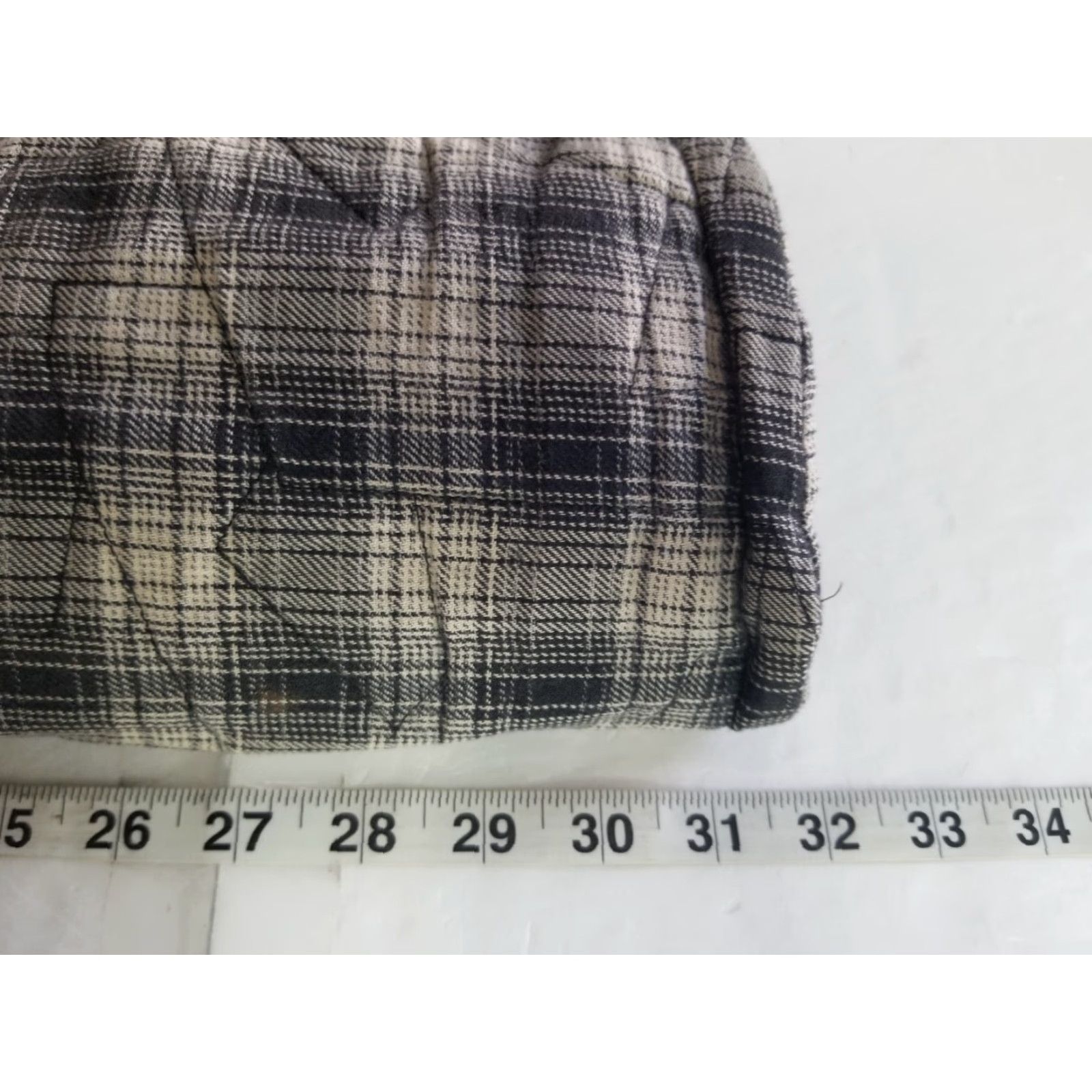 Hurley VINTAGE Hurley Shirt Shacket Mens XL Gray Plaid Fleece-Lined Mid-Length Jacket With Button See Sleeves Clothing Size US XL / EU 56 / 4 - 6 Thumbnail