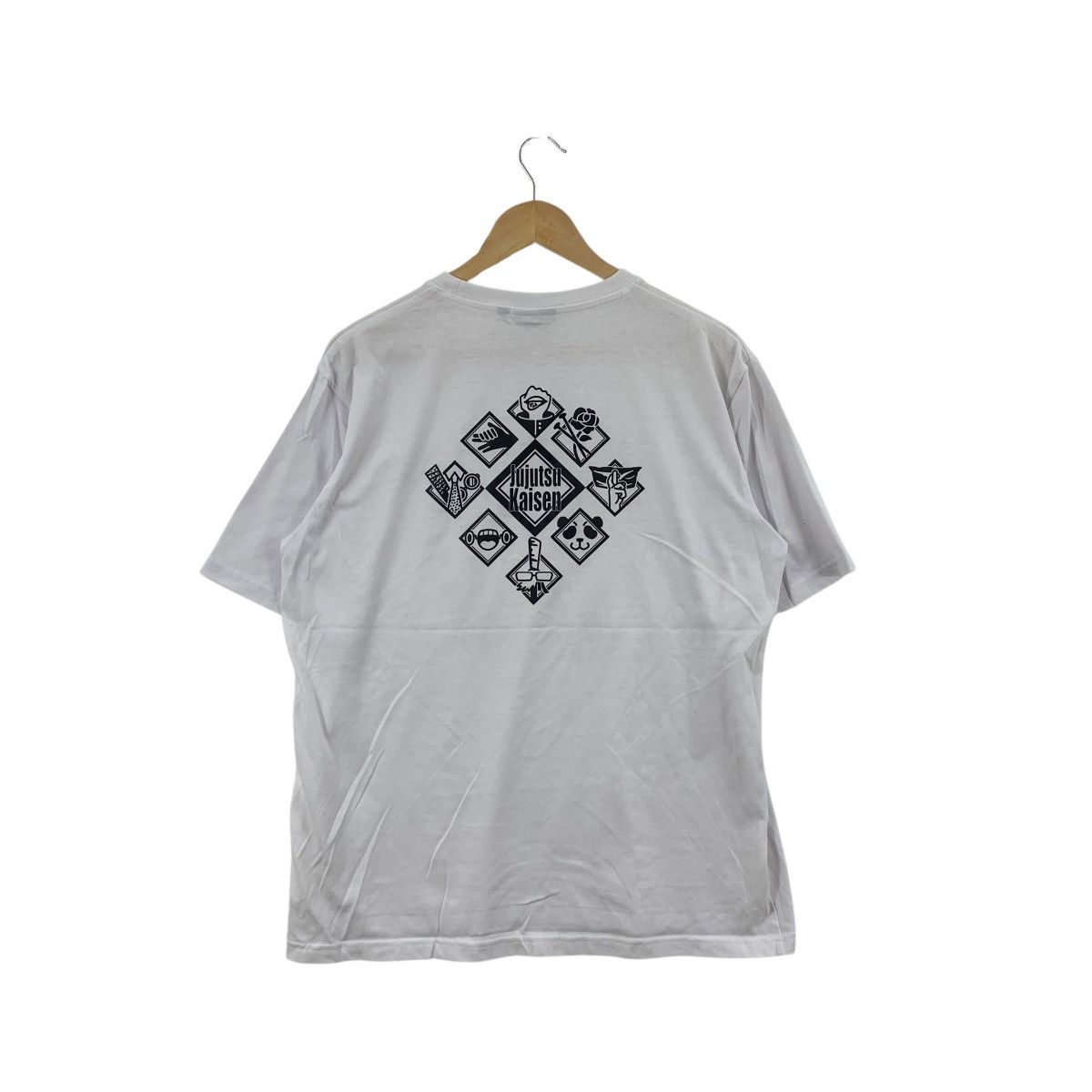 Anime ANIME JUJUTSU KAISEN Character Logo Manga Tee Shirt Top Size US L / EU 52-54 / 3 - 6 Thumbnail