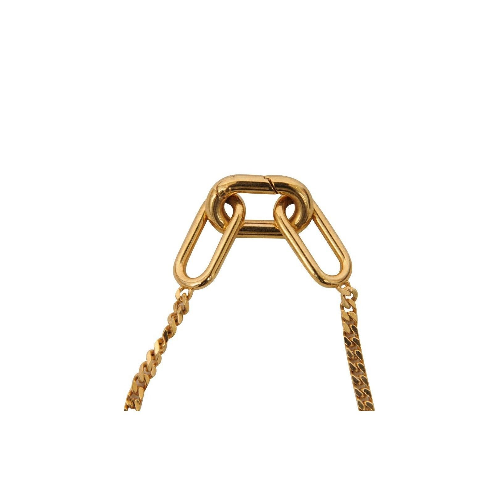 Louis Vuitton My LV Chain Link LV Logo Necklace Gold 22 Inch Size ONE SIZE - 7 Thumbnail