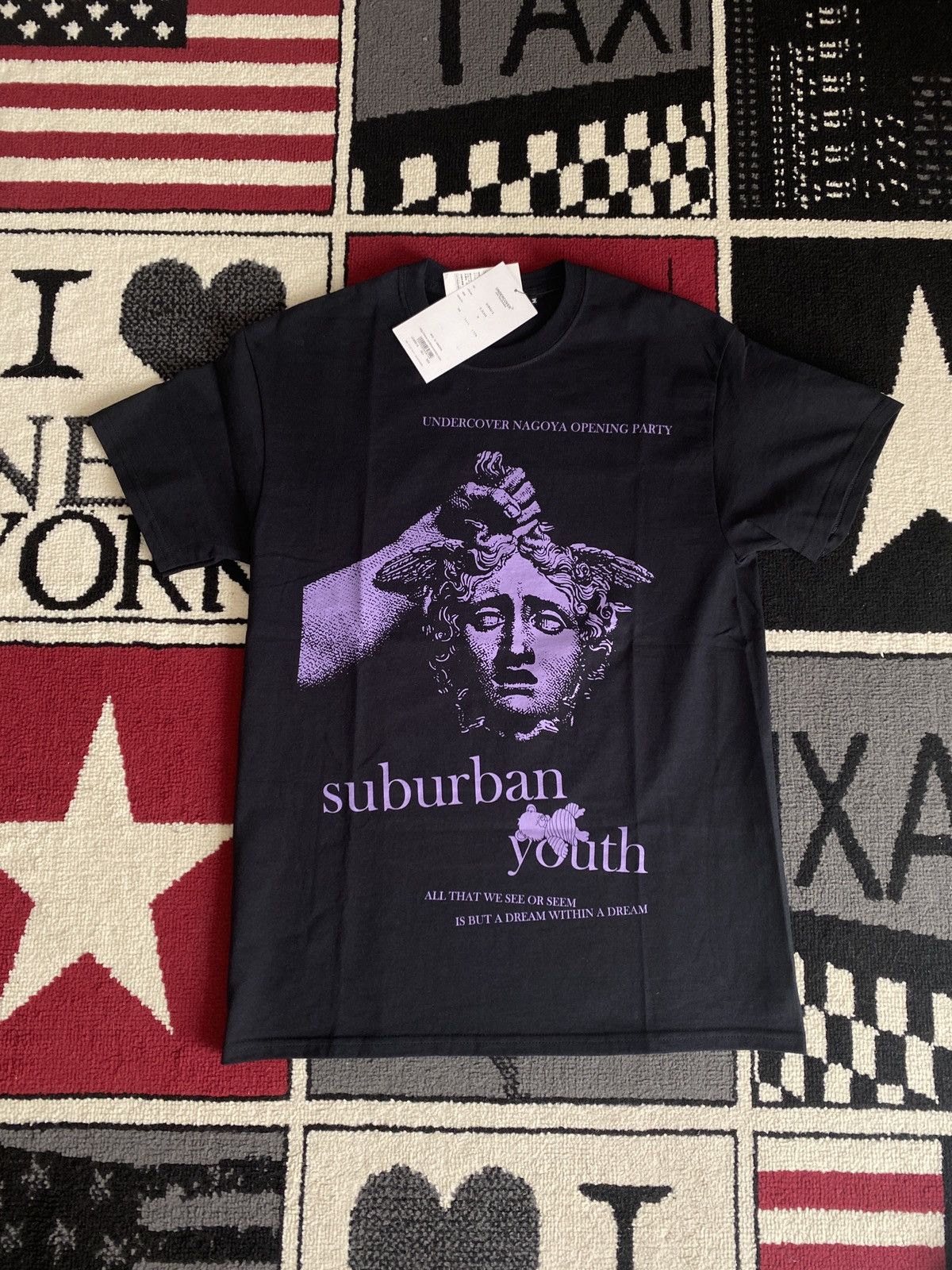 image of Undercover Suburban Youth in Black, Men's (Size Medium)