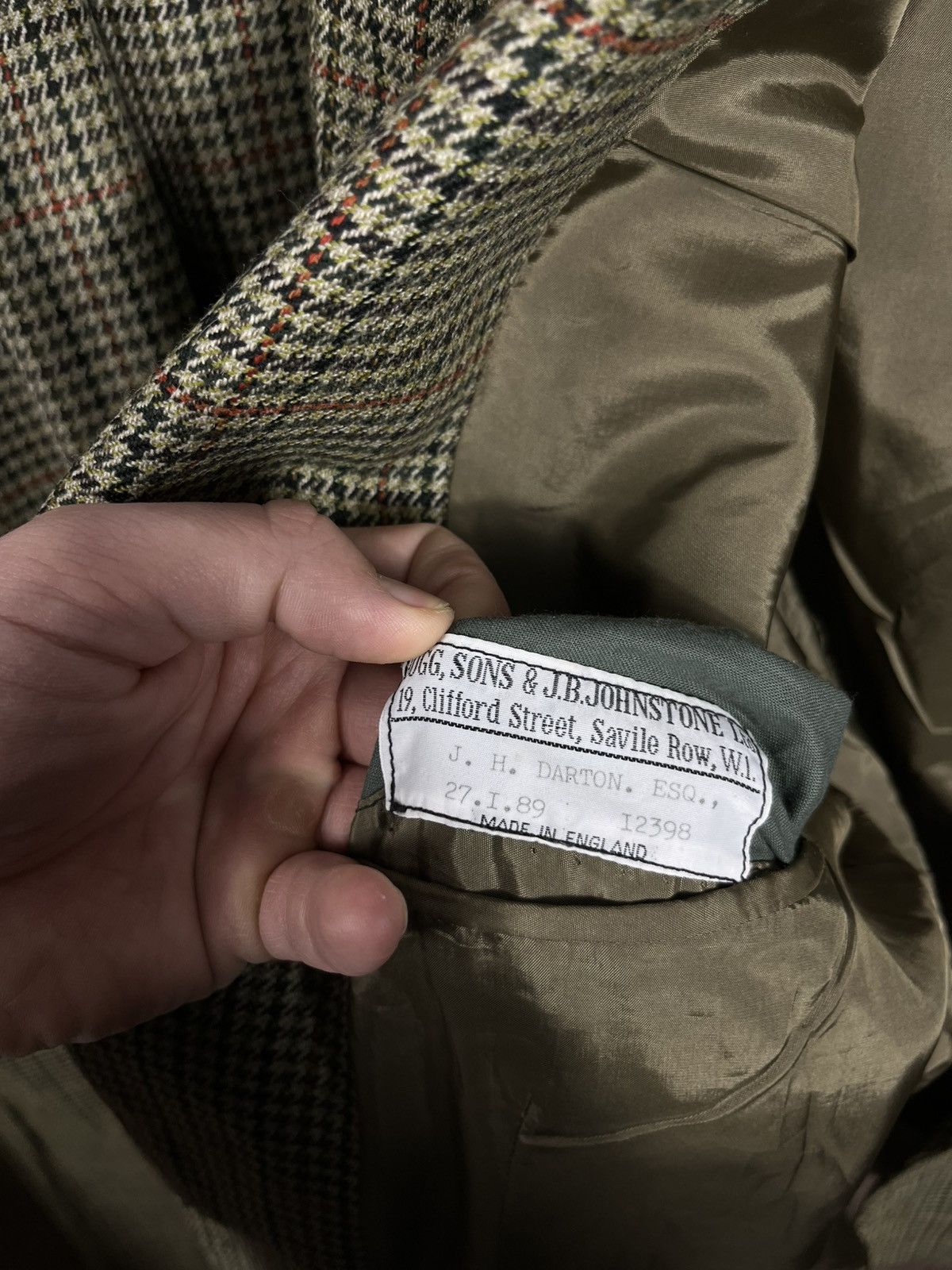 Savile Row Vintage 1989 Savile Row Wool Blazer Pants Set Size 42R - 10 Thumbnail