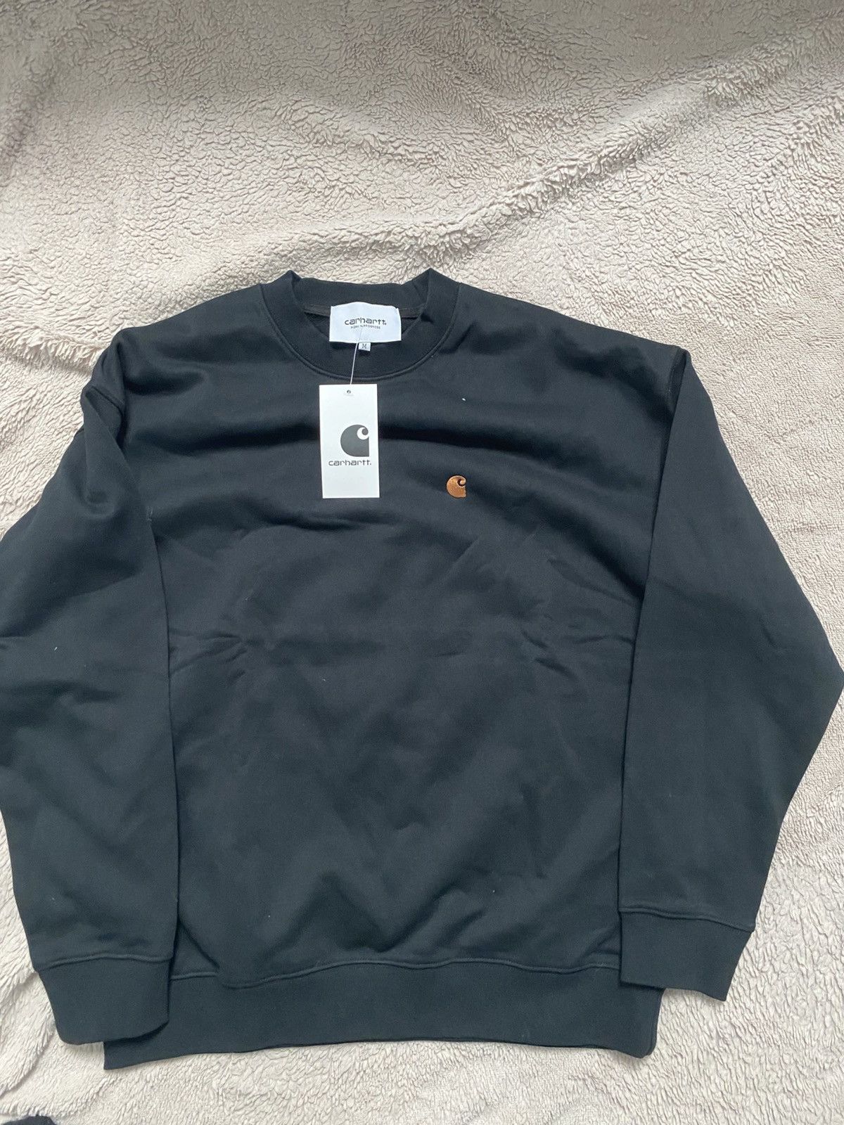Carhartt Sweat à capuche Carhartt – Noir – Neuf avec étiquettes Size US M / EU 48-50 / 2 - 1 Thumbnail