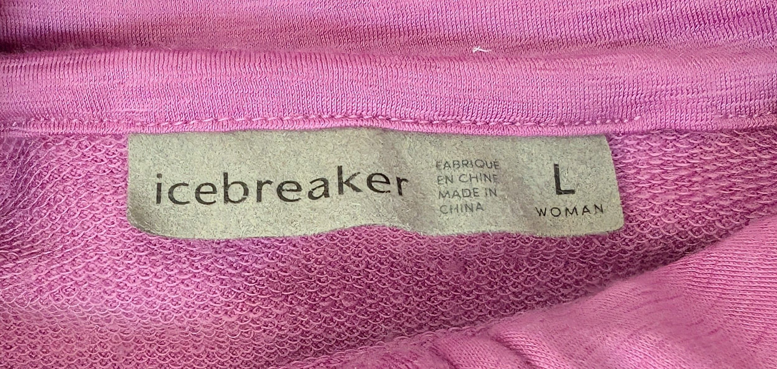 Icebreaker Icebreaker 100% Merino Wool Full Zip Hoodie Size L / US 10 / IT 46 - 3 Thumbnail