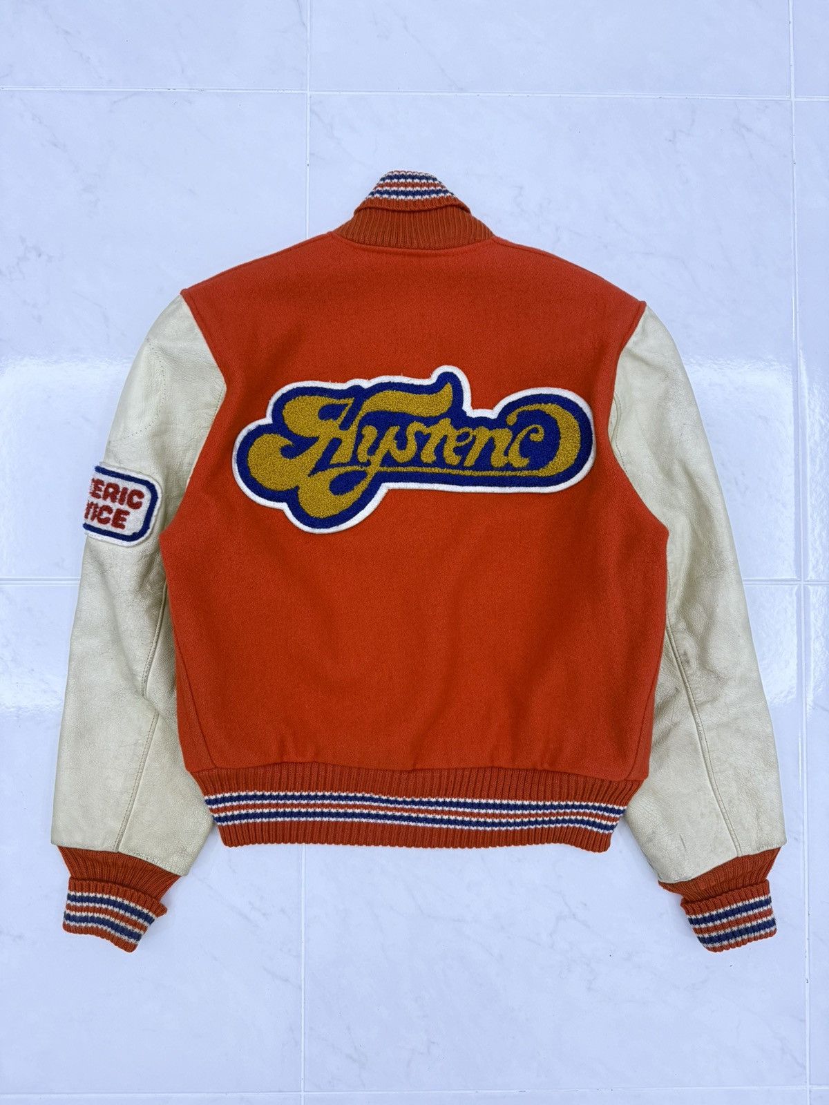 Hysteric Glamour 💥RARE💥90s HYSTERIC GLAMOUR 666 Varsity Letterman USA🇺🇸 Jacket Size US M / EU 48-50 / 2 - 15 Thumbnail