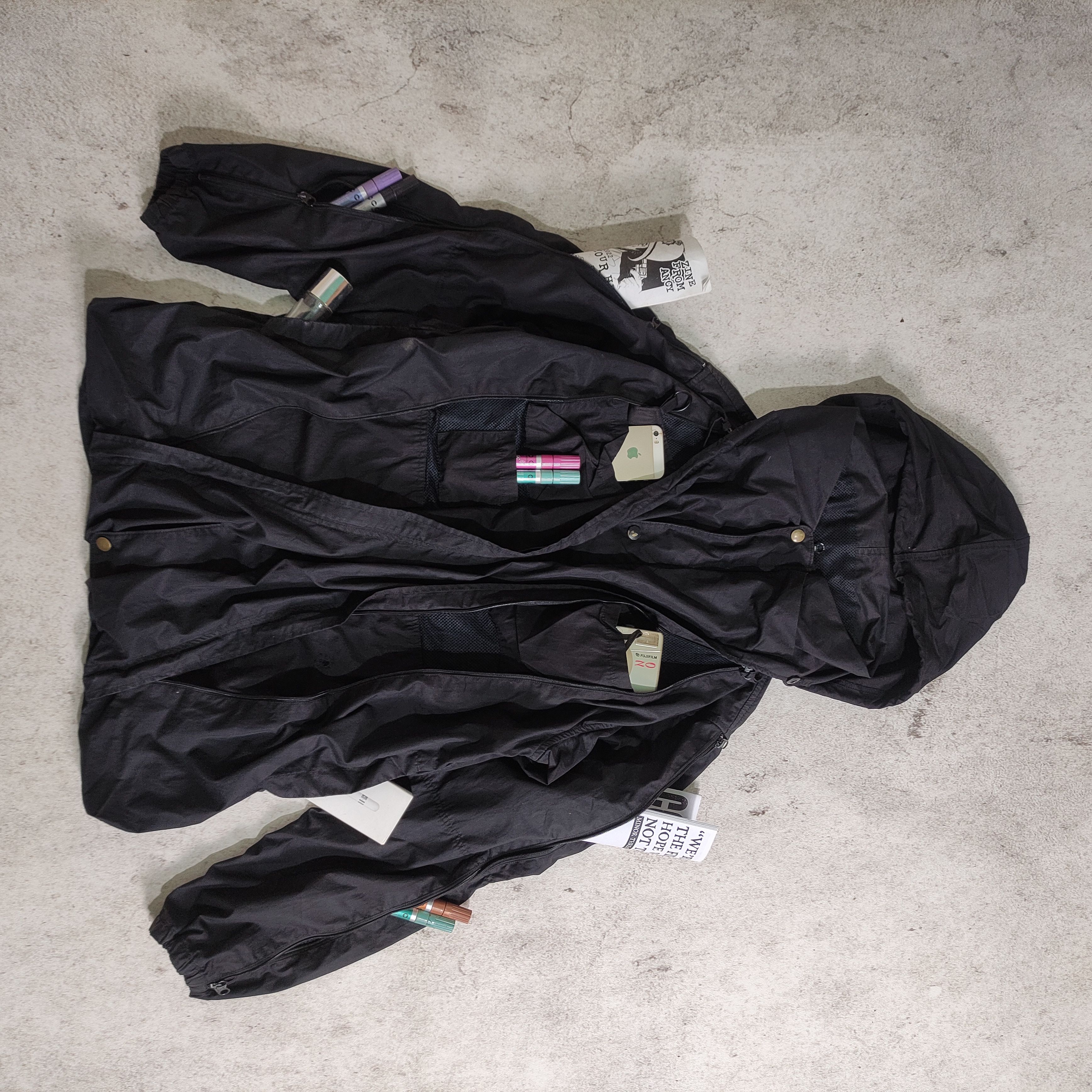 image of Final Home Survival Jacket in Black, Men's (Size Small)