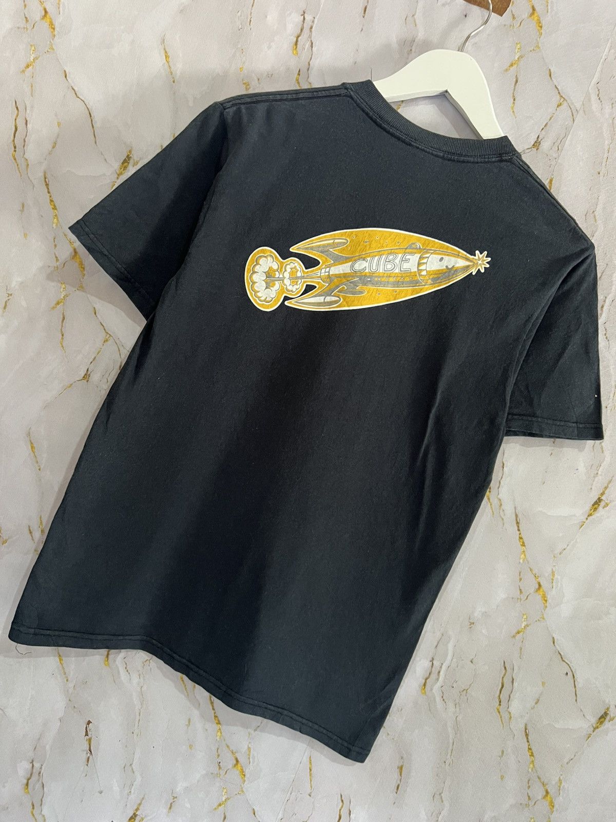 Anvil Vintage Cube Graphic T-Shirt / Back Print Tee Size US S / EU 44-46 / 1 - 6 Thumbnail