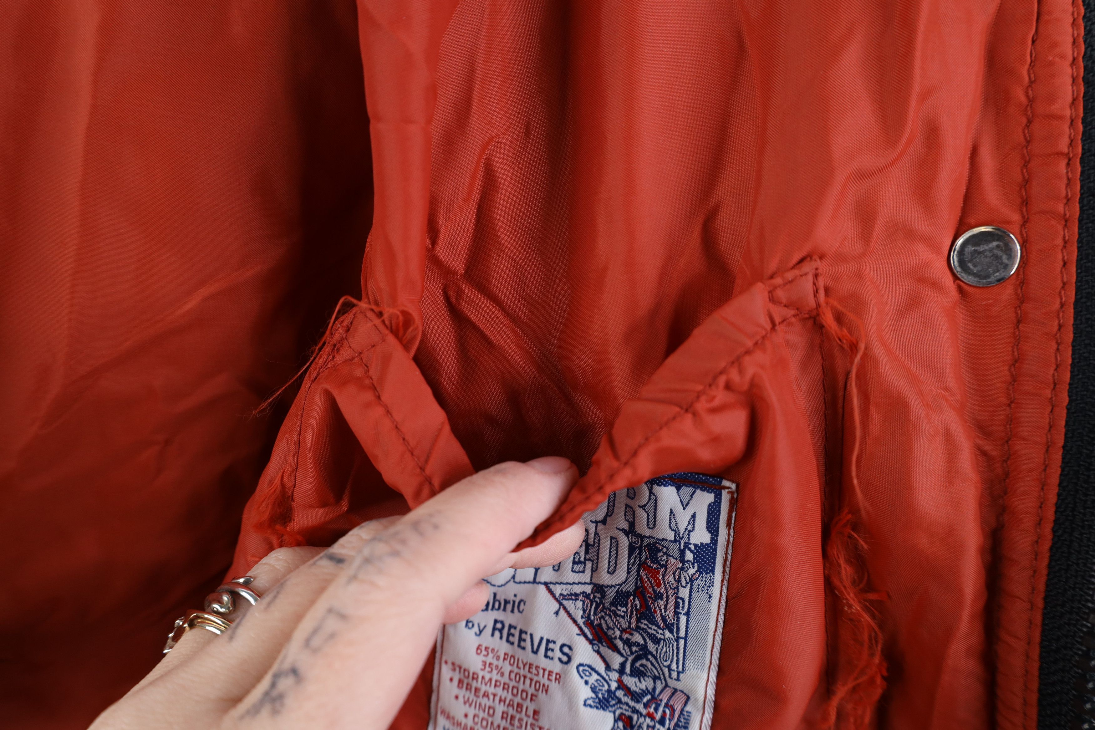 Vintage Vintage 70s Streetwear Hooded Hiking Parka Rain Jacket USA Size L / US 10 / IT 46 - 14 Thumbnail