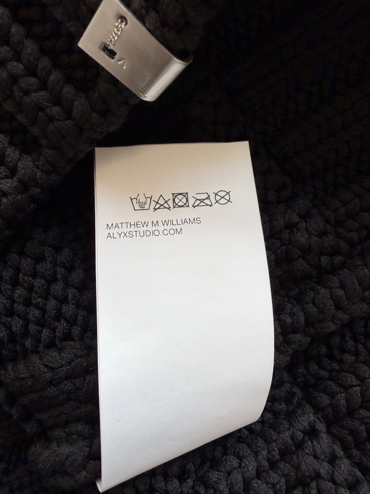 1017 ALYX 9SM 1017 ALYX 9SM Cable Knit Swaeter Vest Black Size US S / EU 44-46 / 1 - 13 Thumbnail