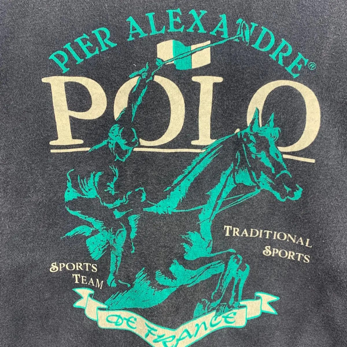 Vintage Vintage POLO PIER ALEXANDRE Sports Team Pullover Sweatshirt Size US M / EU 48-50 / 2 - 6 Thumbnail