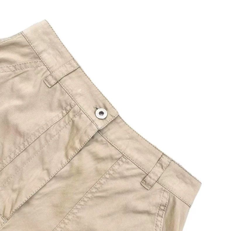 Loewe LOEWE Brown leather logo shorts Size 42" / US 20 - 3 Thumbnail