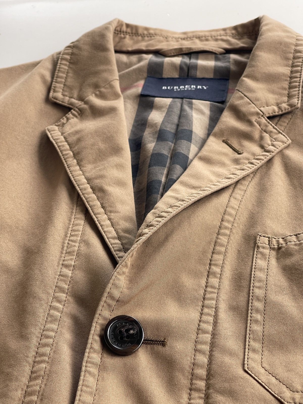 Burberry Burberry London Cotton Worker Jacket Size US L / EU 52-54 / 3 - 3 Thumbnail