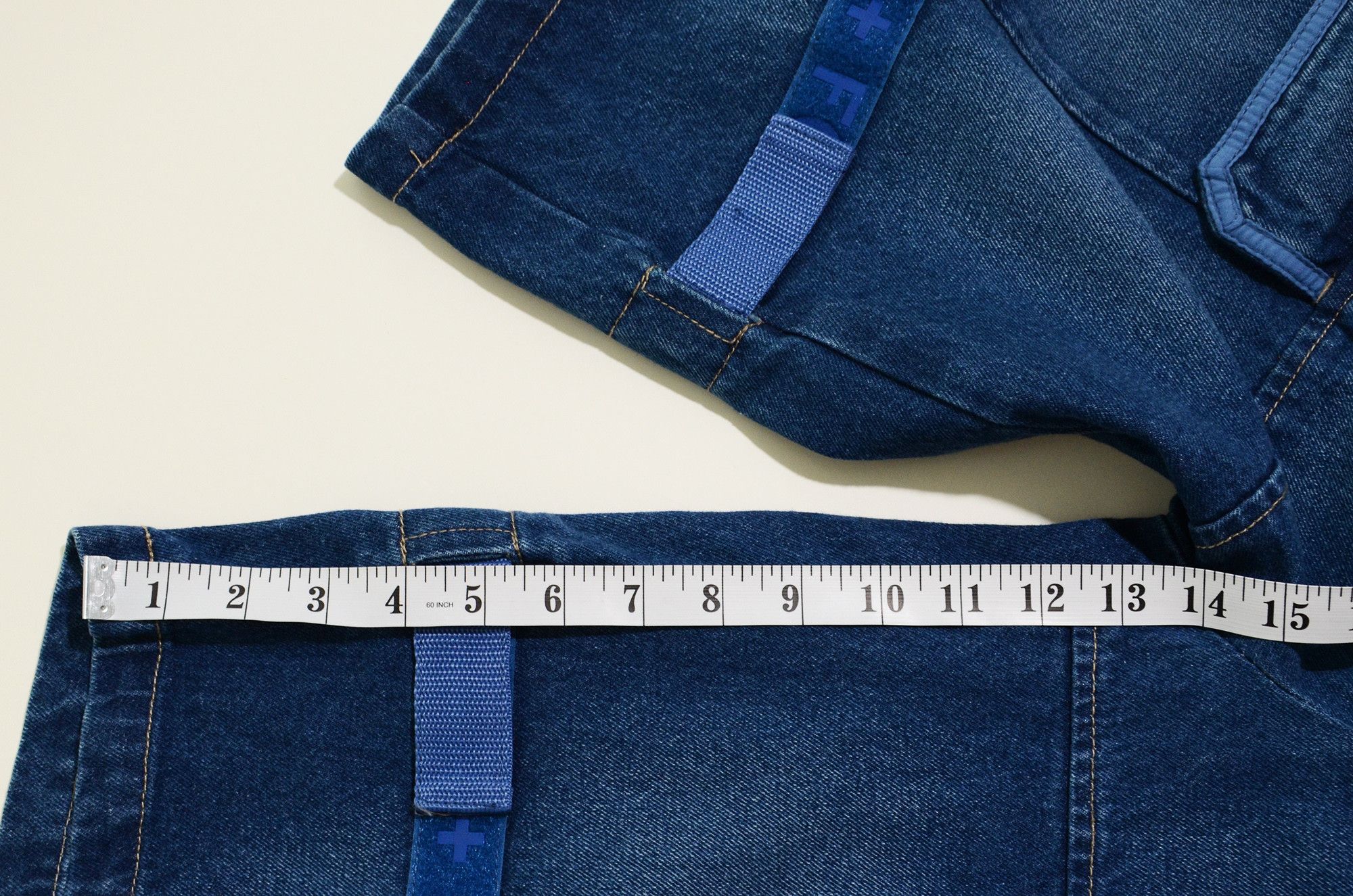 Marithe + Francois Girbaud M+FG W39 Cargo Jorts Heavy Duty Hiphop Y2K Craft Size US 39 - 13 Thumbnail