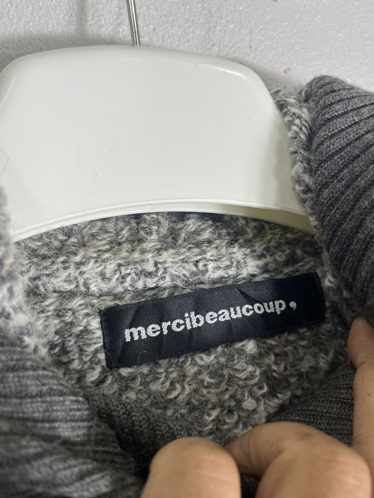 mercibeaucoup Mercibeaucoup Double layer Hoodie jacket cashmere Size US M / EU 48-50 / 2 - 3 Thumbnail