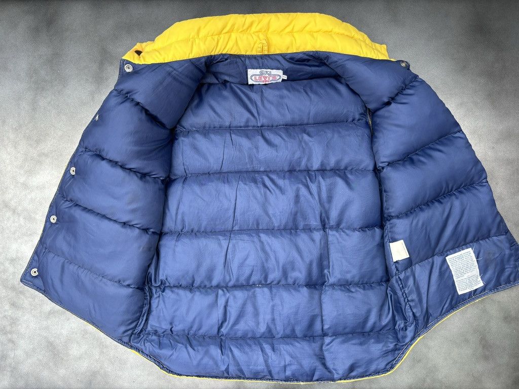 Levi's 1970s Levi's Ski Goose Down Vintage Puffer Denim Winter USA Size US M / EU 48-50 / 2 - 6 Thumbnail
