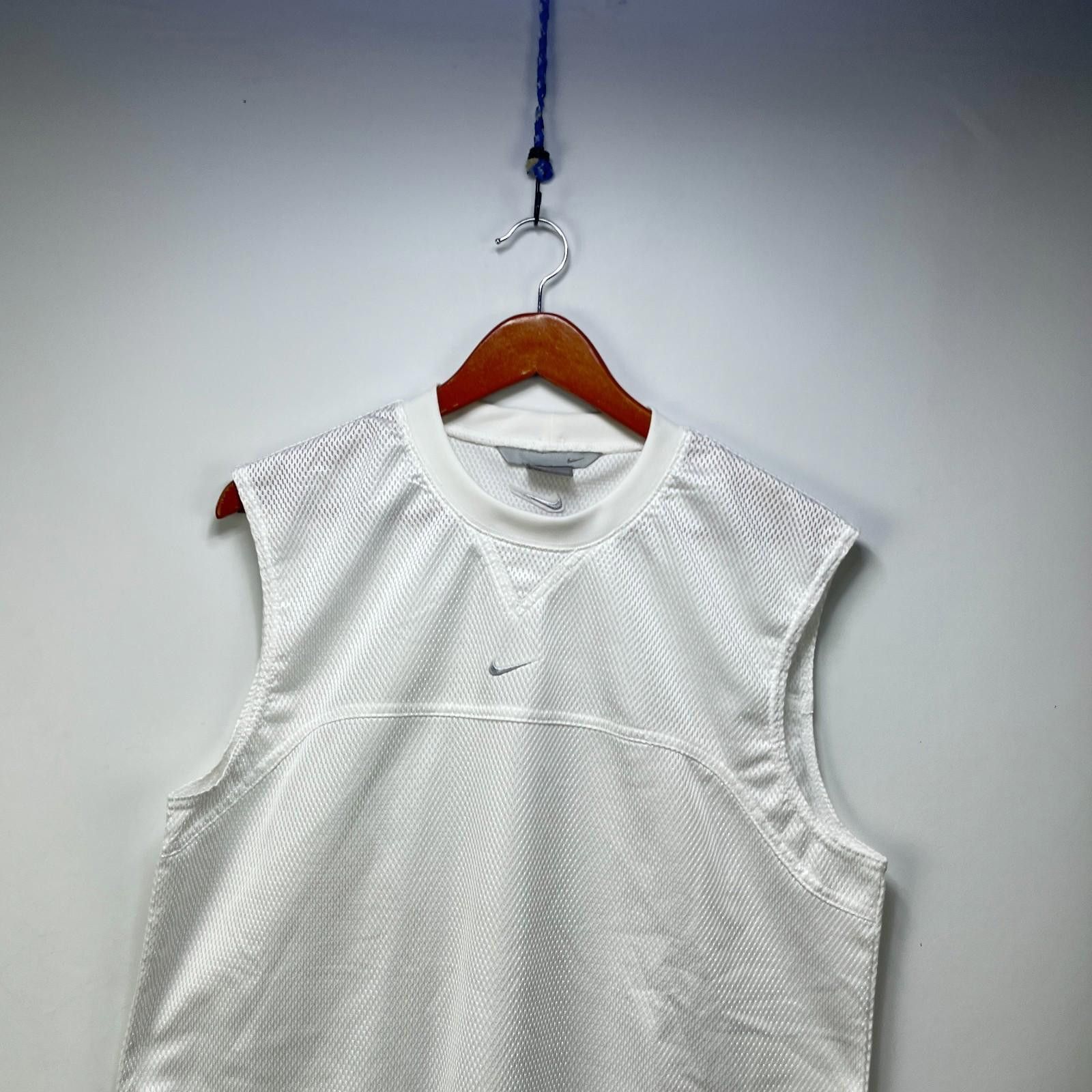 Nike Vintage Y2K Nike Basketball Warm Up Jersey Shirt Small Size ONE SIZE - 2 Thumbnail