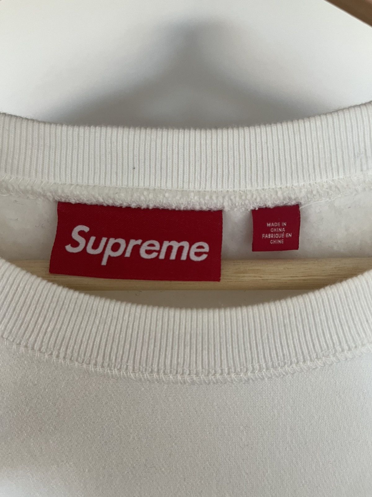 Supreme Supreme Washed Box Logo Crewneck, Size M Size US M / EU 48-50 / 2 - 4 Thumbnail