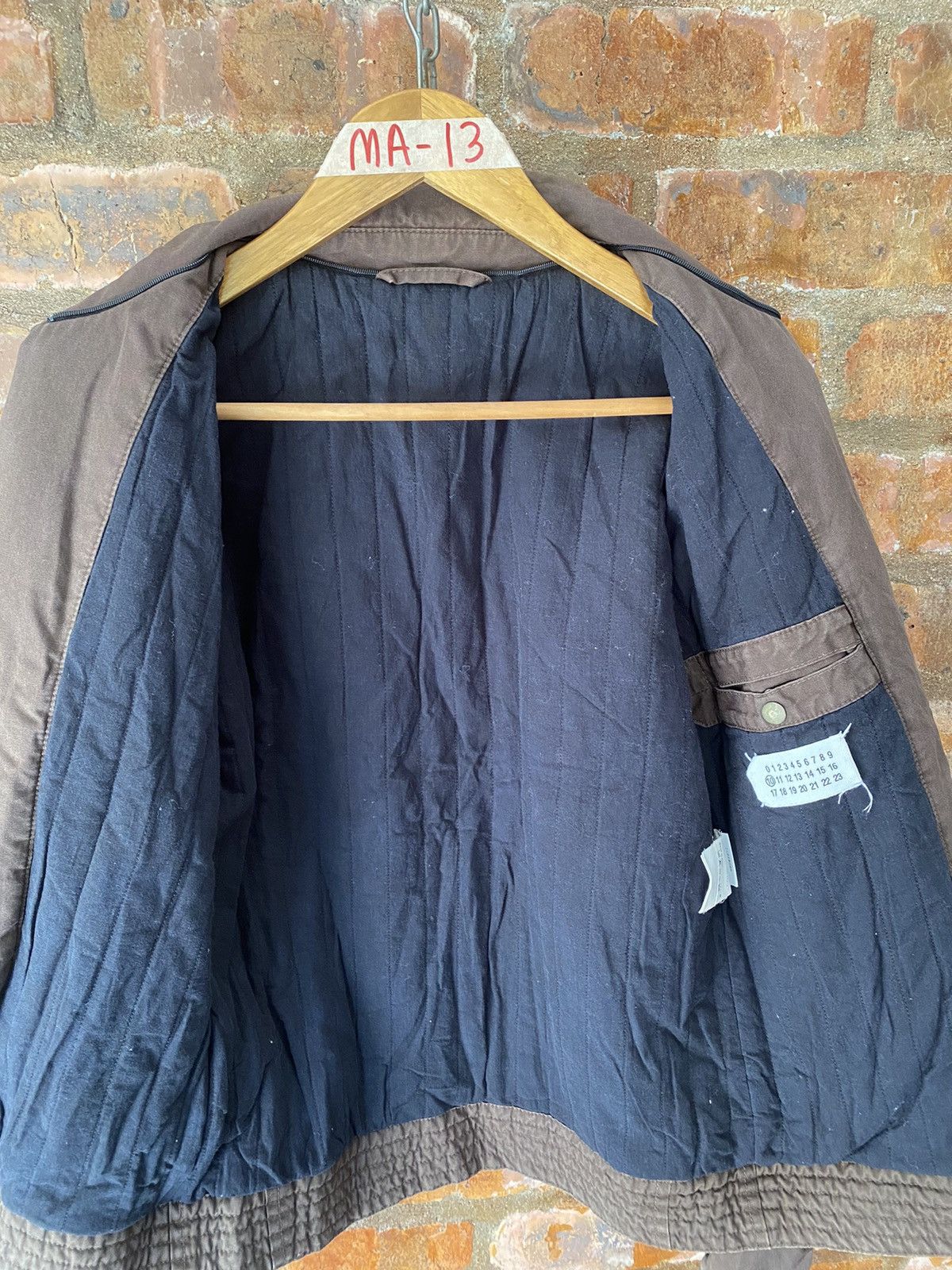 Maison Margiela AW2006 Asymmetrical Cafe racer Double collar Jacket Size US S / EU 44-46 / 1 - 16 Thumbnail