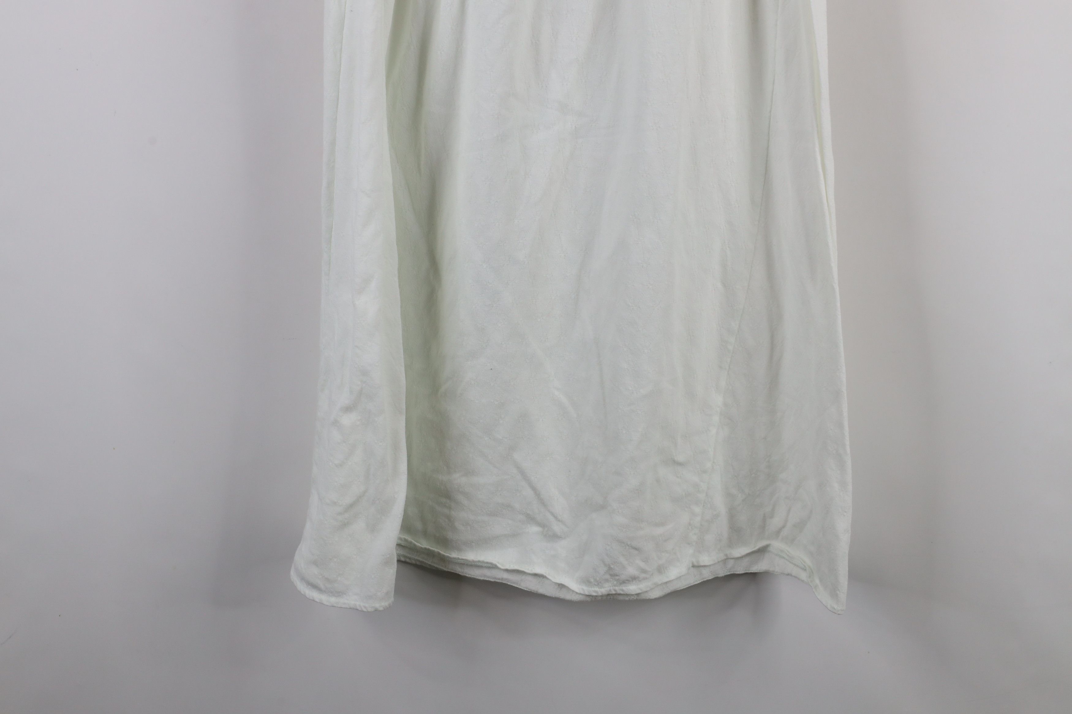 Vintage Vintage 90s Miss Elaine Lace Knit Night Gown Sleep Shirt Size M / US 6-8 / IT 42-44 - 11 Thumbnail