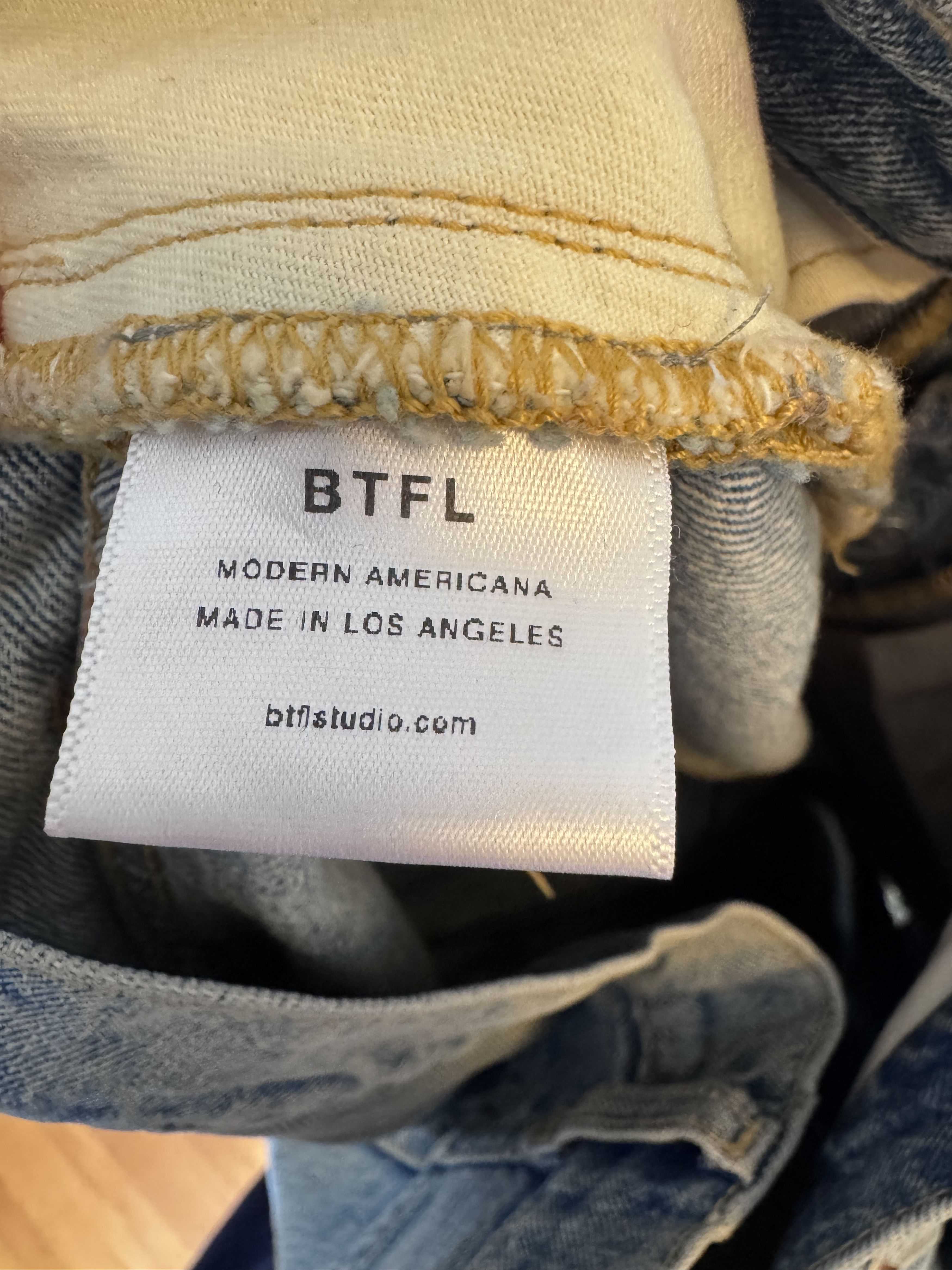 BTFL BTFL Distressed Light Wash Denim Size US 34 / EU 50 - 8 Thumbnail