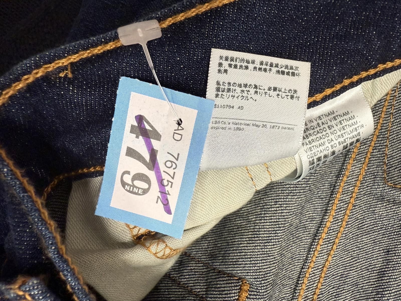 Levi's Levi's 511 Slim Stretch Dark Blue Jeans Size US 36 / EU 52 - 5 Thumbnail