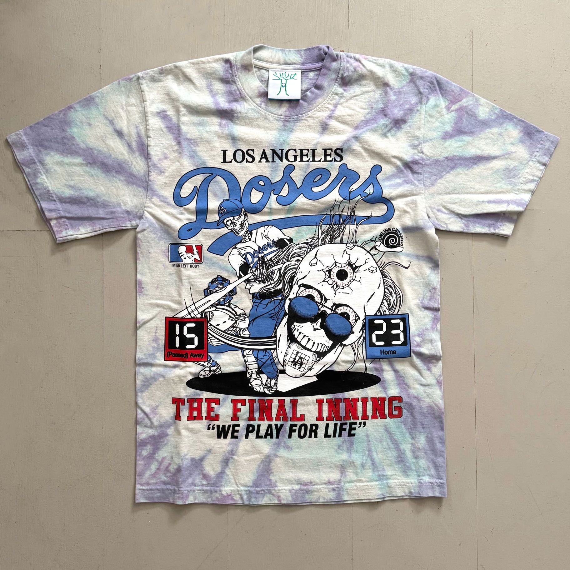 Grateful Dead × Online Ceramics Online Ceramics X Dead and Co, LA Dosers Tie Dye, 2023 Tour Size US S / EU 44-46 / 1 - 1 Thumbnail