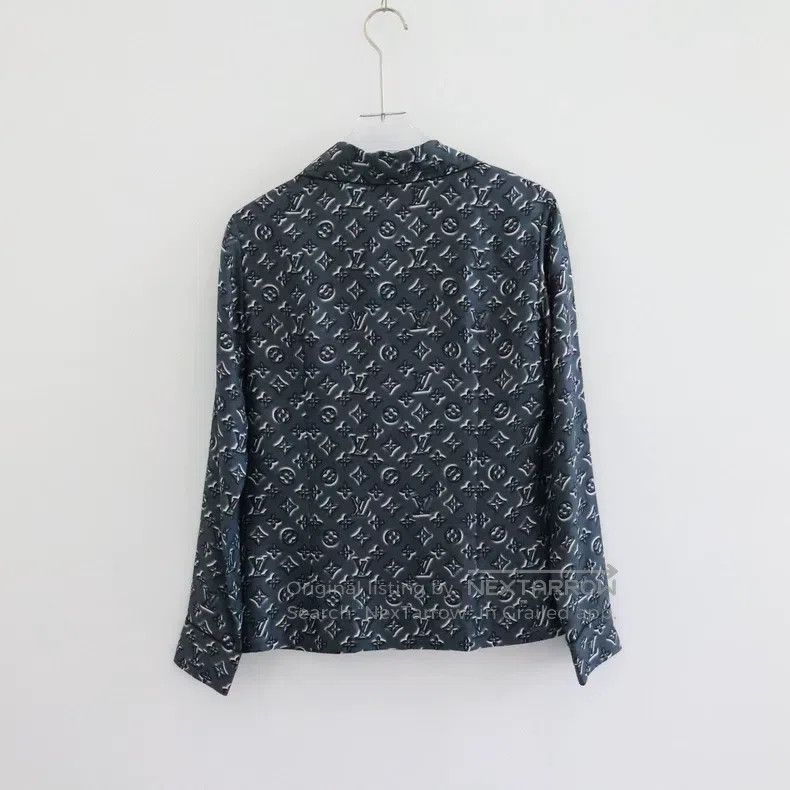Louis Vuitton Louis Vuitton Silk Full Print Shirt Size XS / US 0-2 / IT 36-38 - 3 Thumbnail